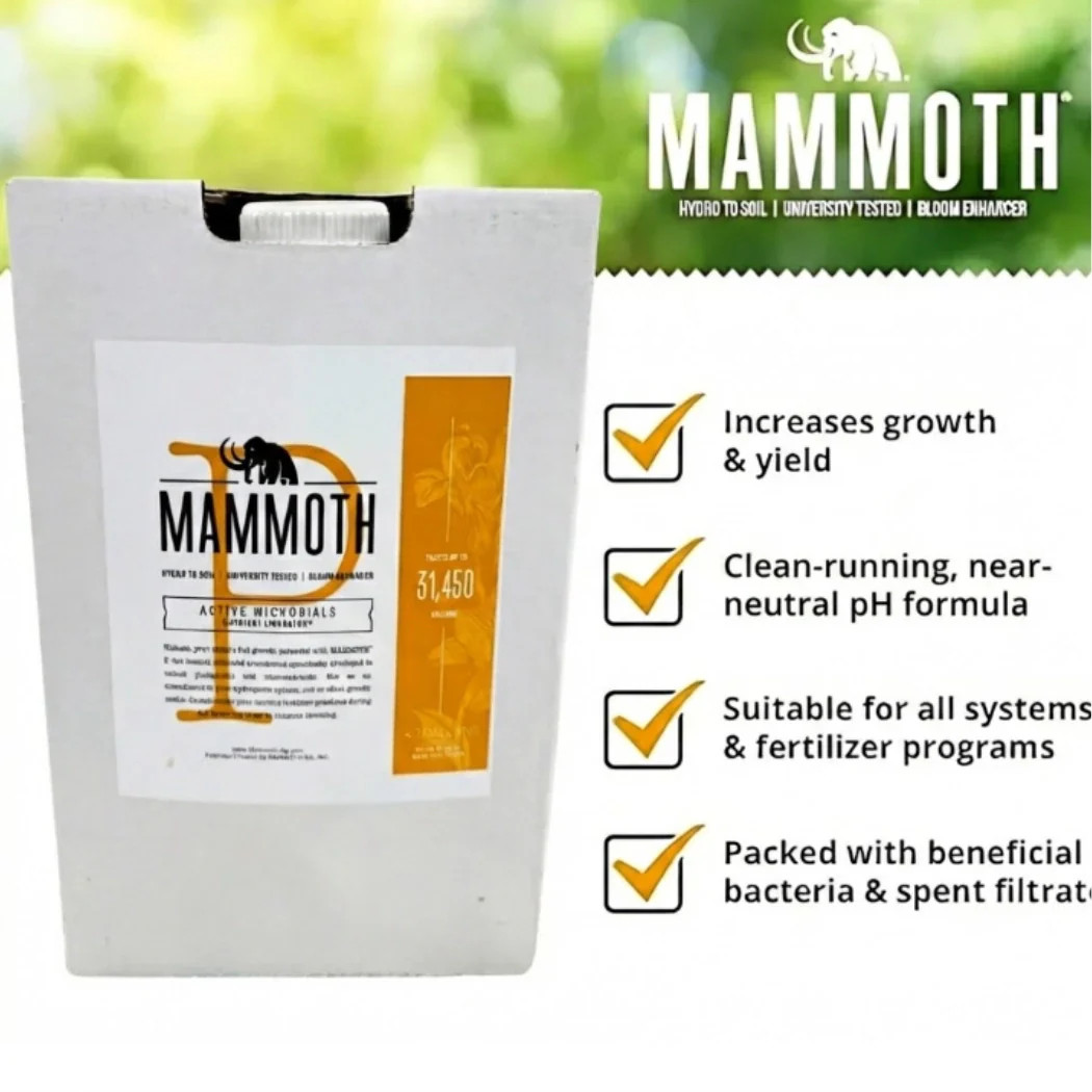 Mammoth P Active Microbials - 1 Gallon Garden Pest Control