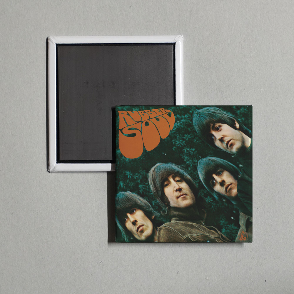 The Beatles - Rubber Soul (Remastered 2009) Album Cover Locker Fridge Magnet