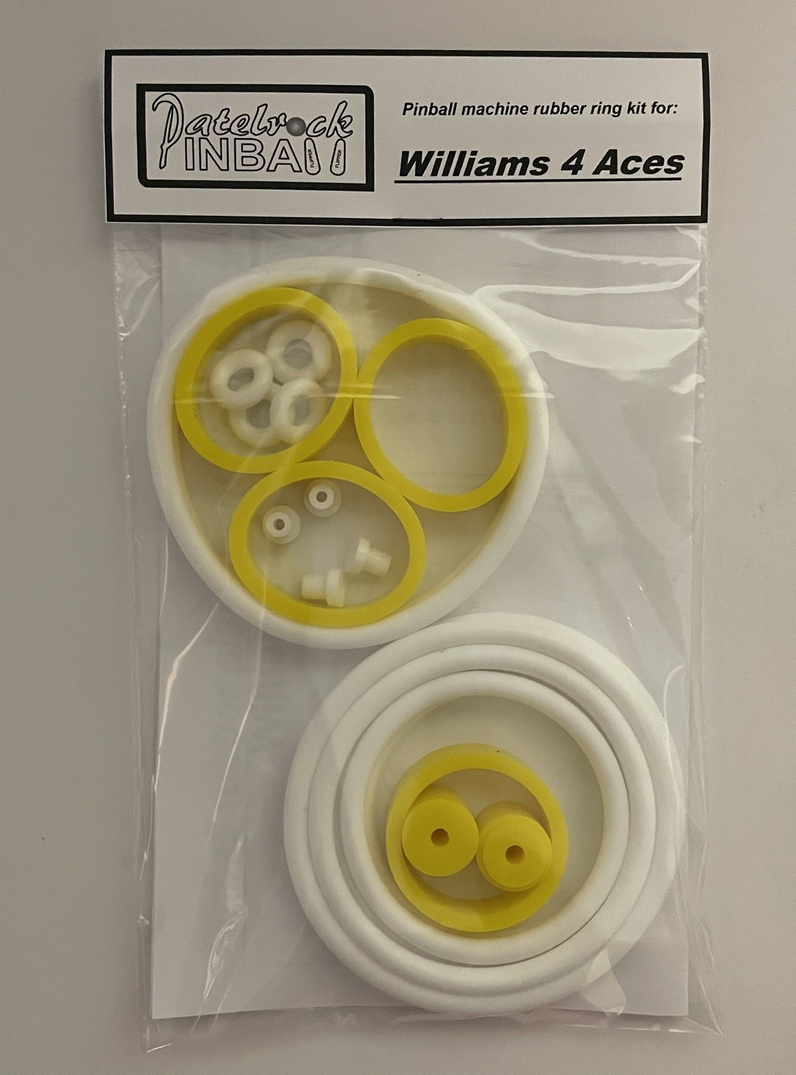 1970 Williams 4 Aces / Four Aces Pinball Machine Rubber Ring Kit