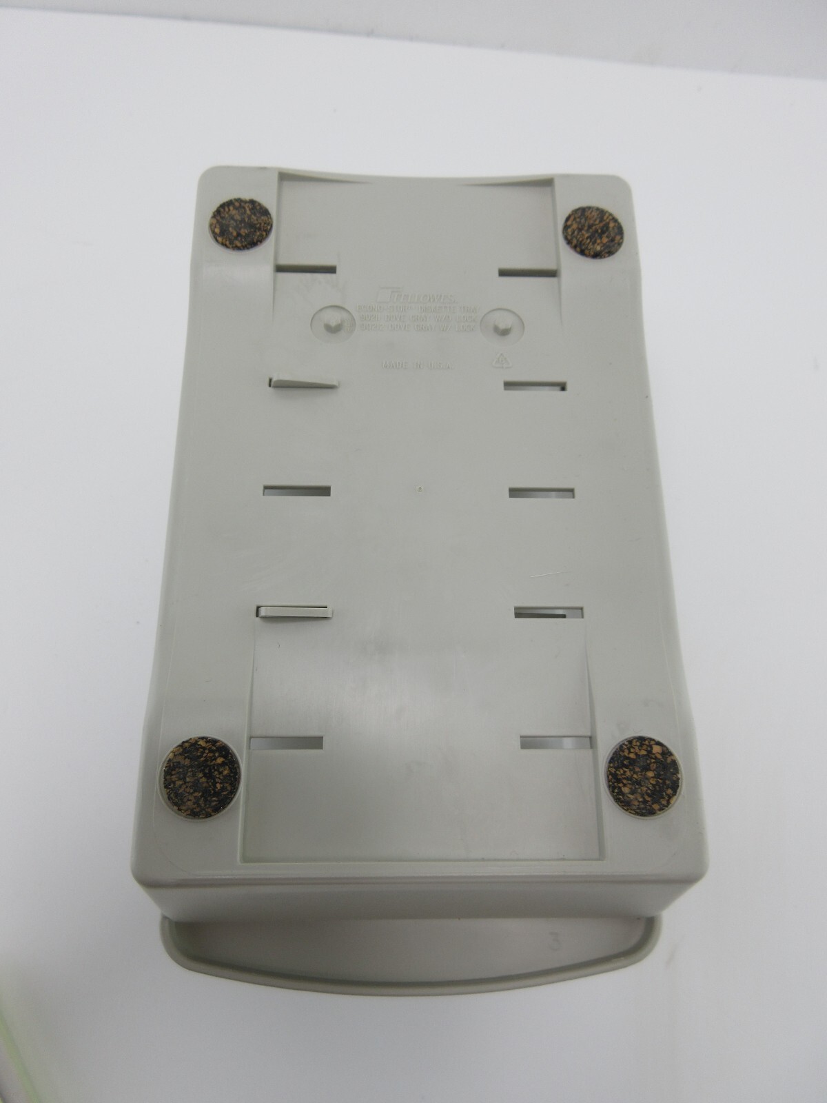 Fellowes 3.5 Diskette Storage Tray Box 3 1/2"