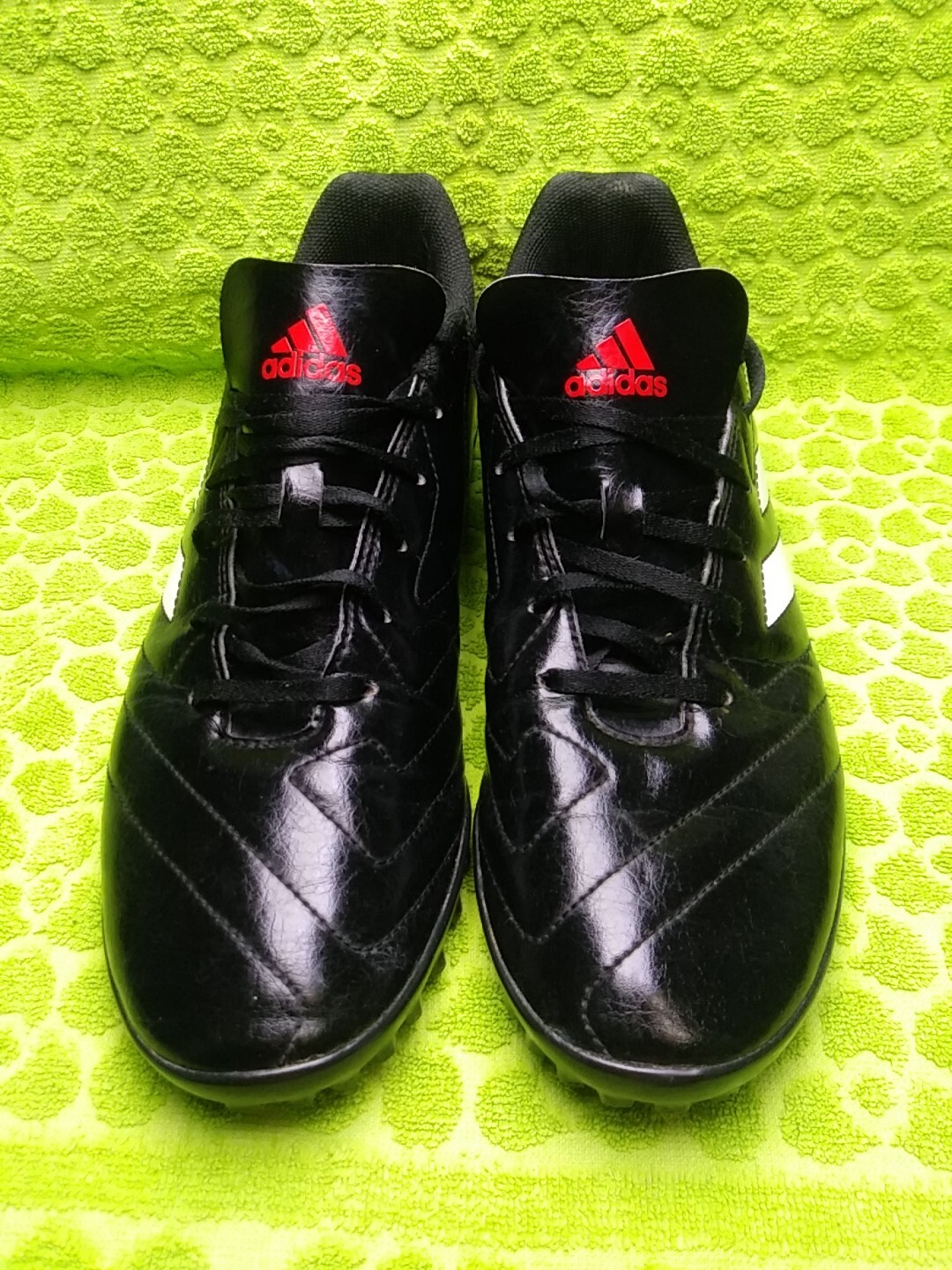 ADIDAS GOLETTO V11 INDOOR TURF SOCCER SHOES MEN'S SIZE 13 USED CONDITION LOOK!!!