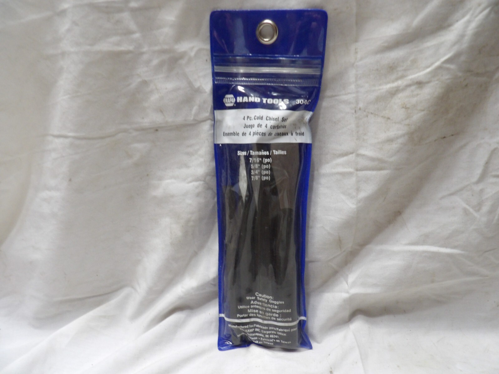 Napa 4 Pc. Cold Chisel Set #304C (7/16" to 7/8")