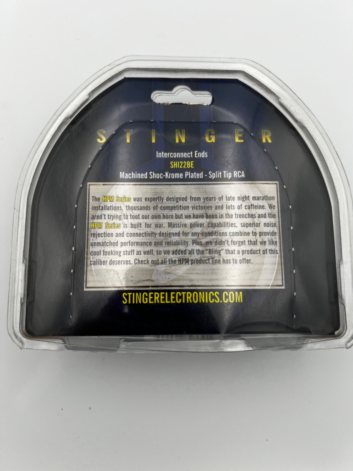 RCA ends Stinger Interconnect SHI22BE HPM