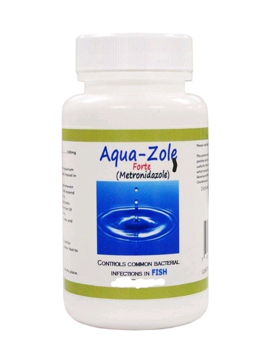 Watermed Metronidazole 500mg for marine and freshwater use 100 Capsules