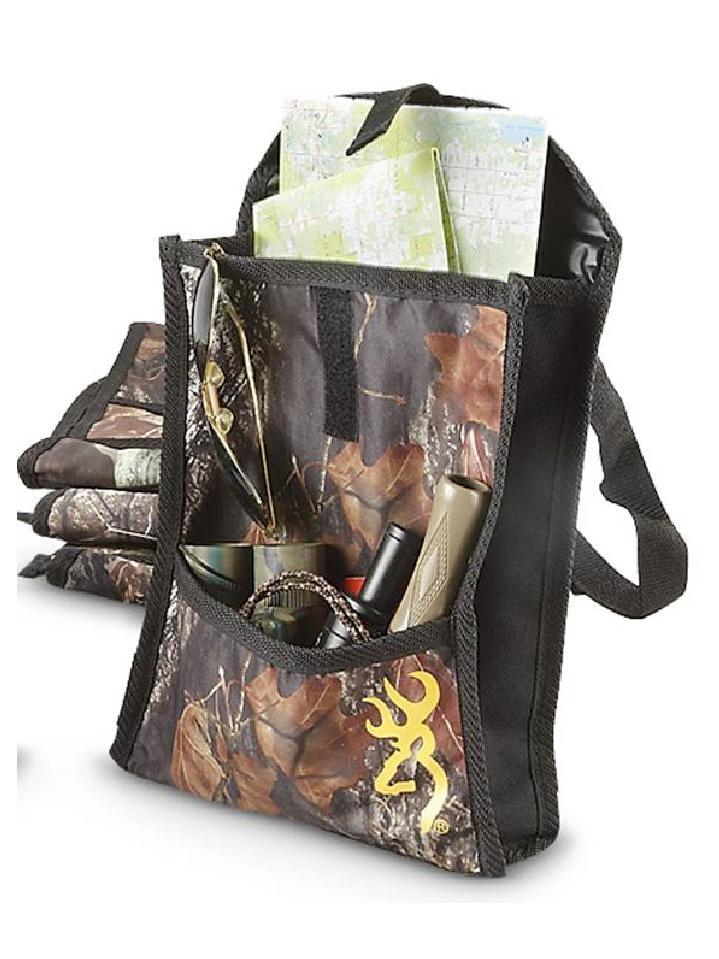 BROWNING Buckmark CAMO Camouflage 9x11 Heavy-Duty VEHICLE /Outdoor UTILITY BAG