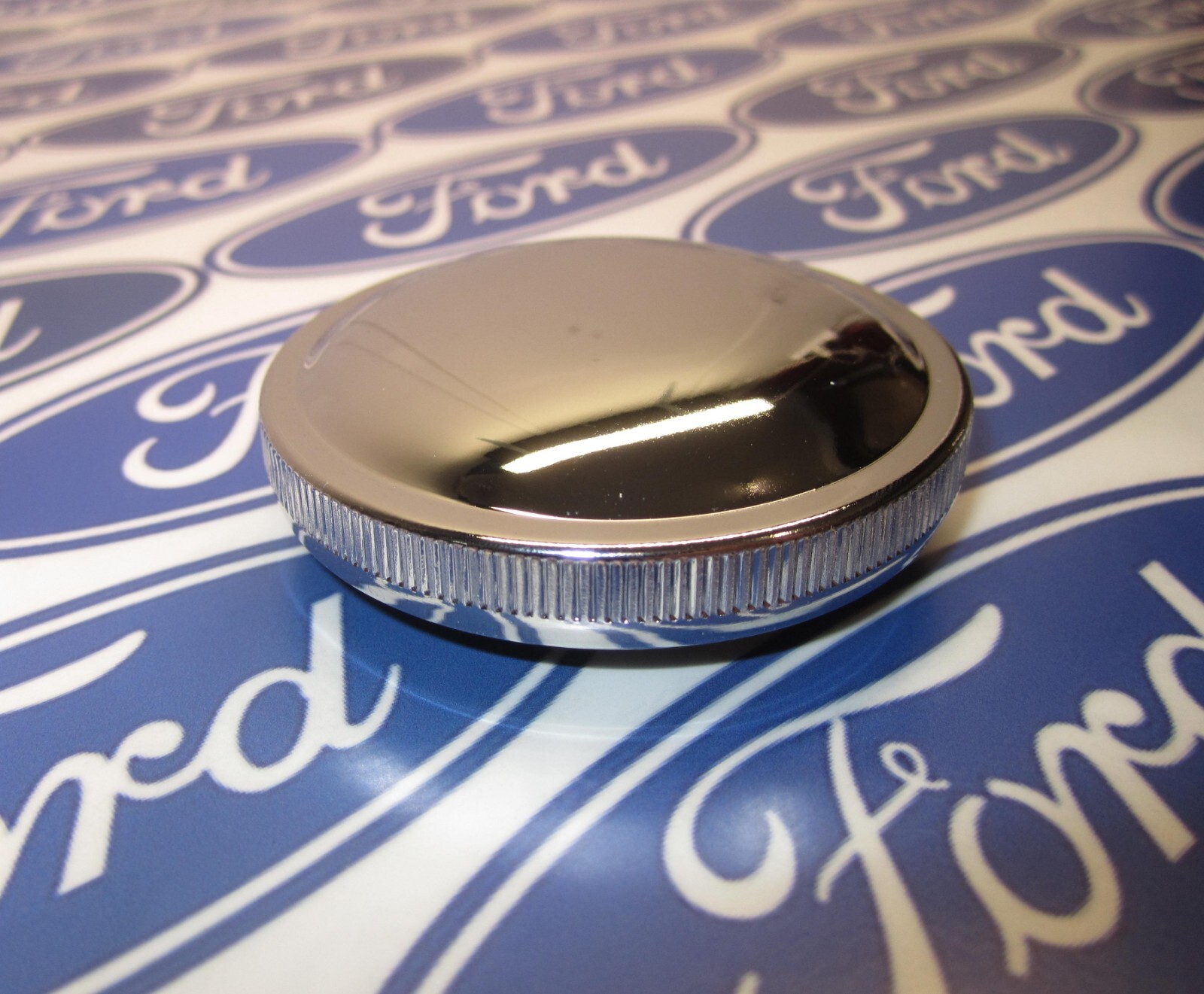 1951-1976 Ford Truck Gas Cap | F-Series, Bronco | Fuel Cap | Chrome