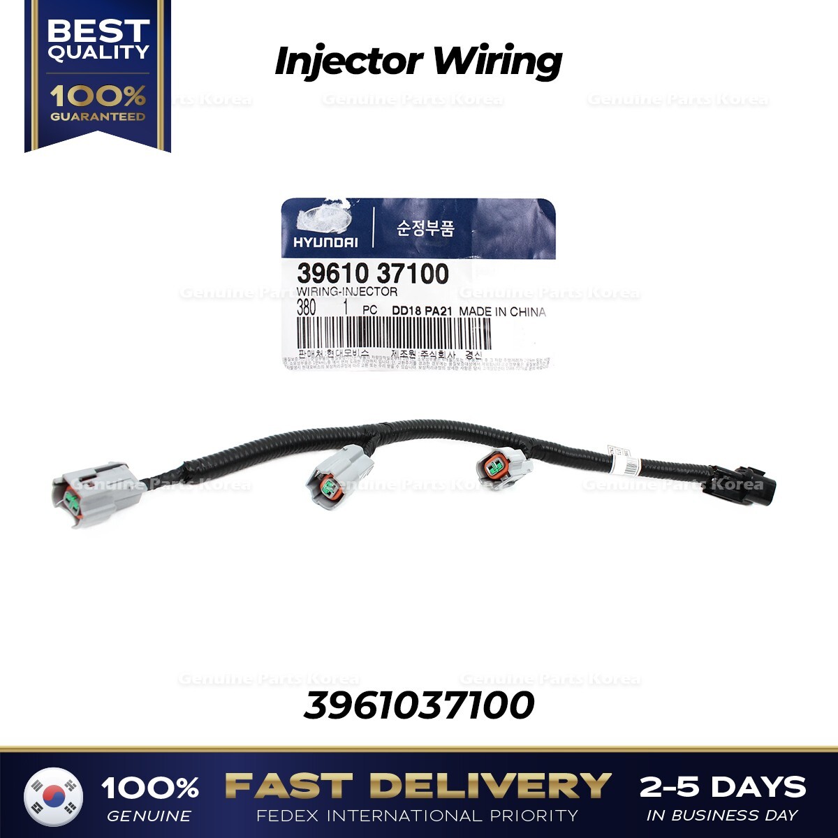 ⭐Genuine⭐ Injector Wiring 3961037100 for Hyundai Sonata Kia Optima