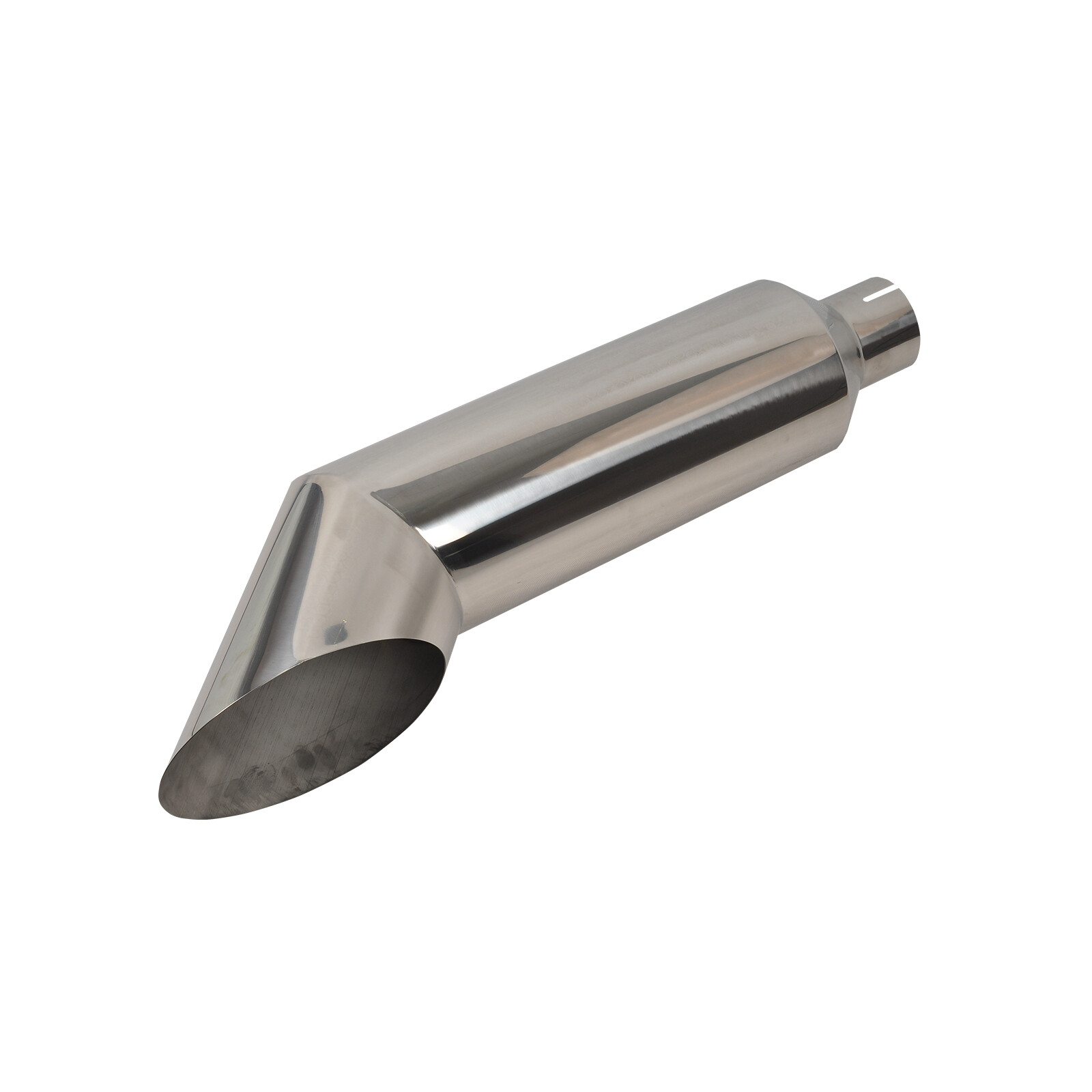 4''/5''Inlet 7''/8''Outlet 36"Long Miter Angle Cut Diesel Smoker Exhaust Stack