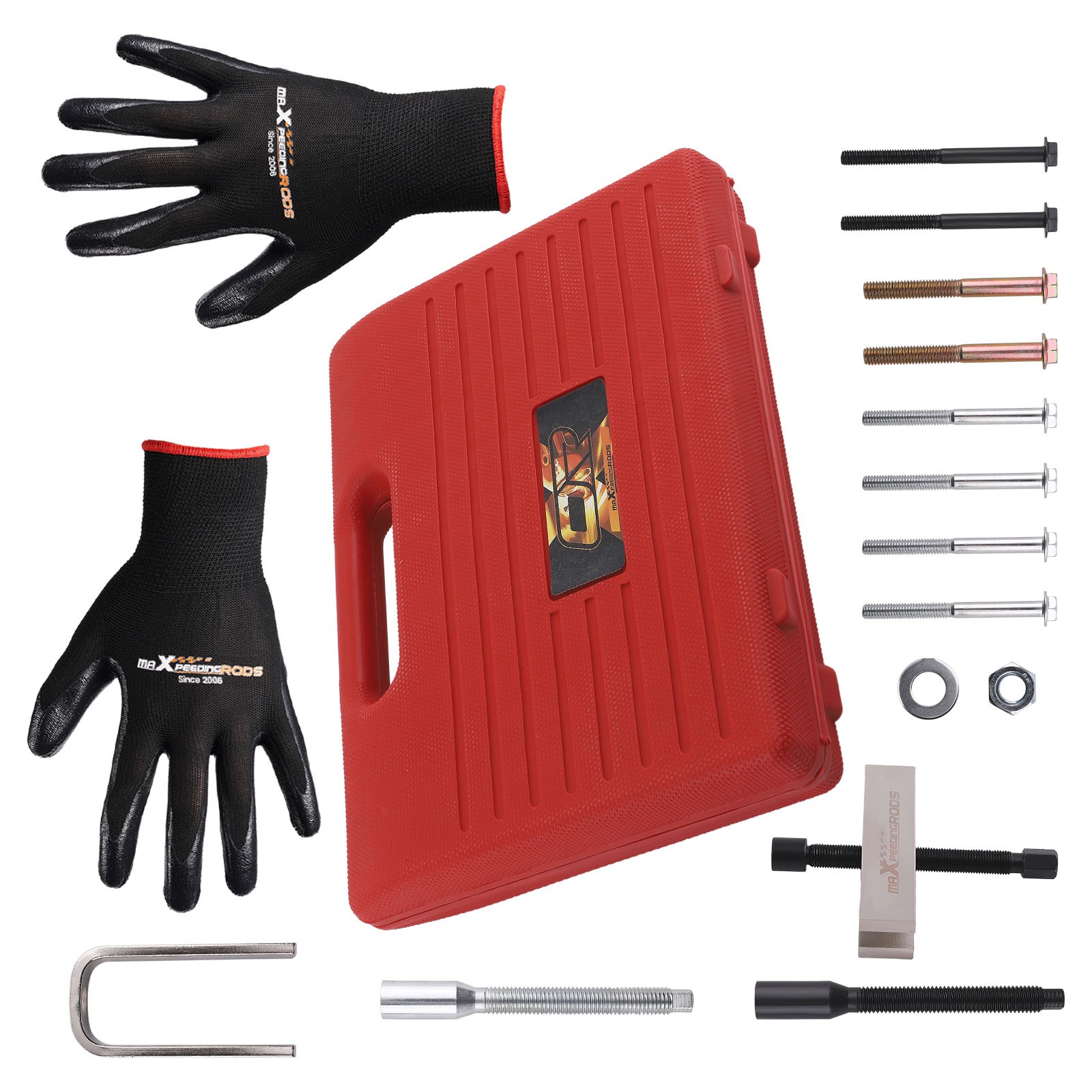14Pcs Steering Wheel Lock Plate Puller Compressor Remover Installer Tool Set