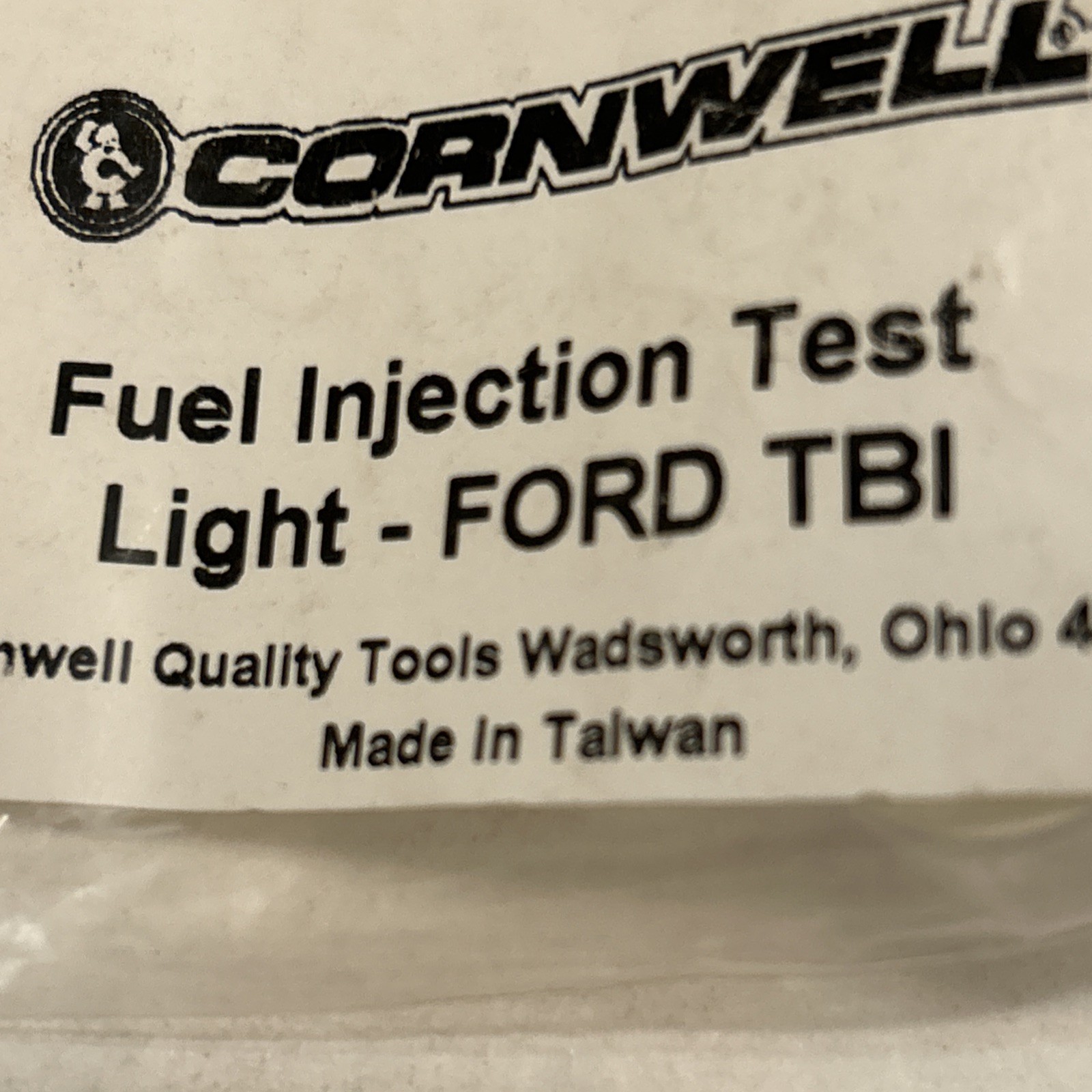 Cornell Fuel Injection Test Light- FORD TBI. CWI-FIT3
