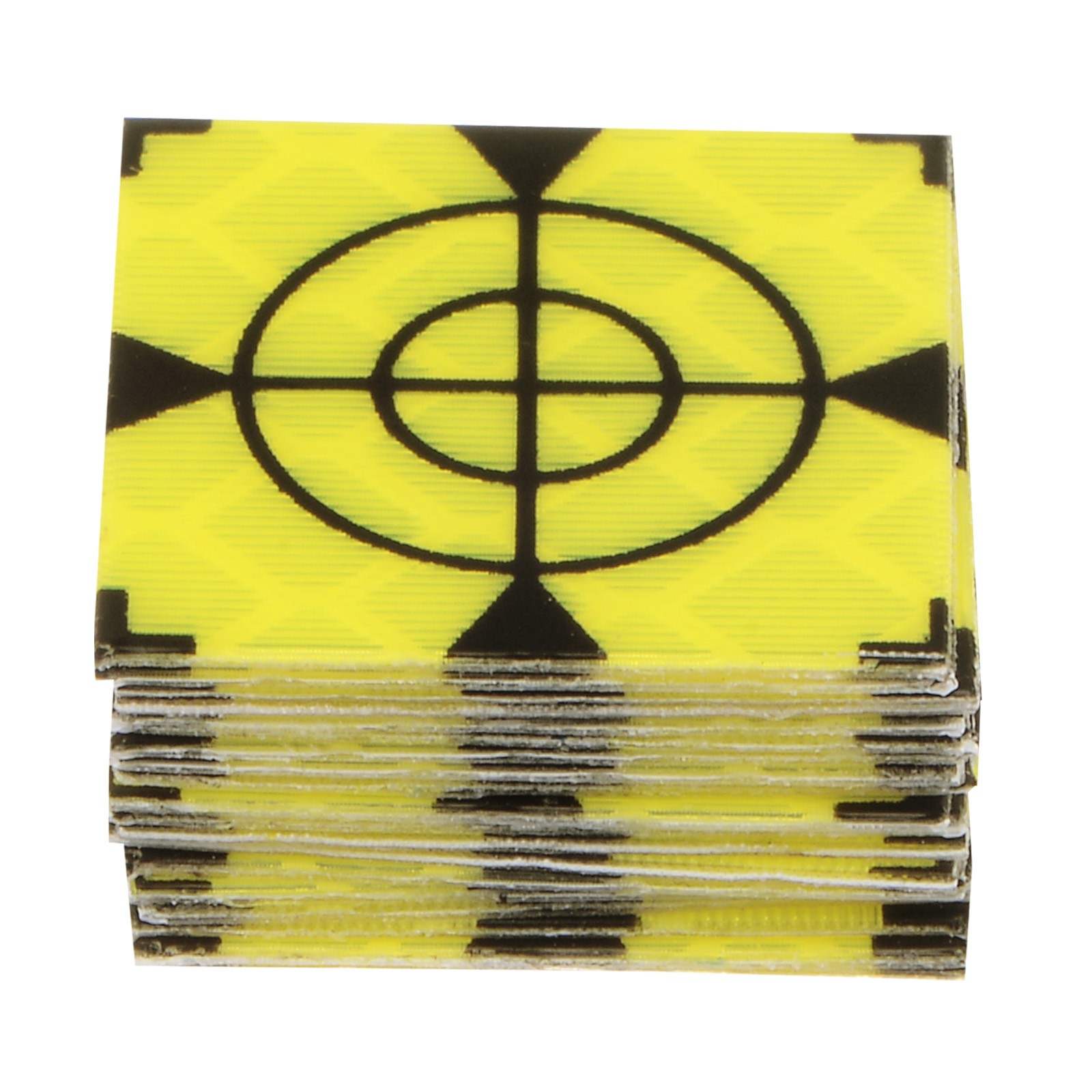 20pcs Reflector Target Sheets 20mm Self-adhesive Reflective Survey Target, Green