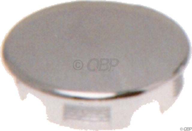 Sugino Chrome Snap-In Dust Cap for Threaded Crankarms - Durable Polished Finish