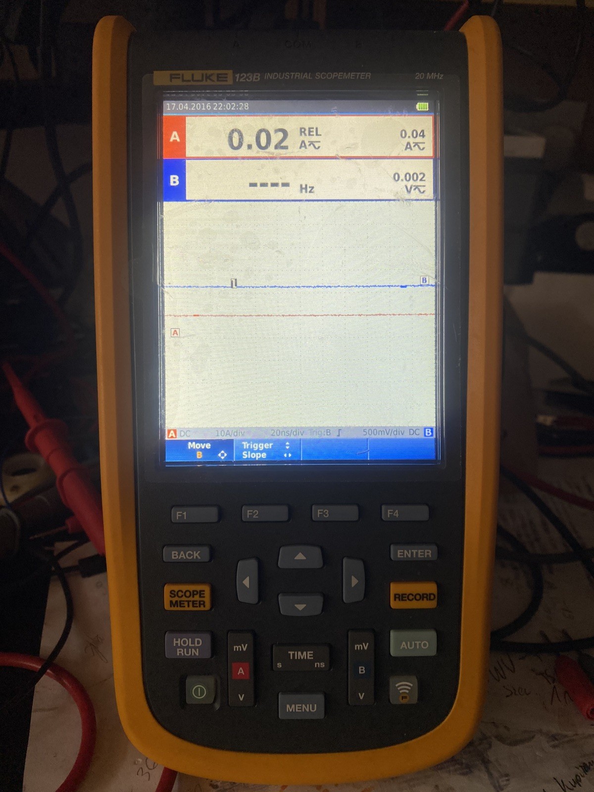 Fluke 123B Industrial Scope Meter