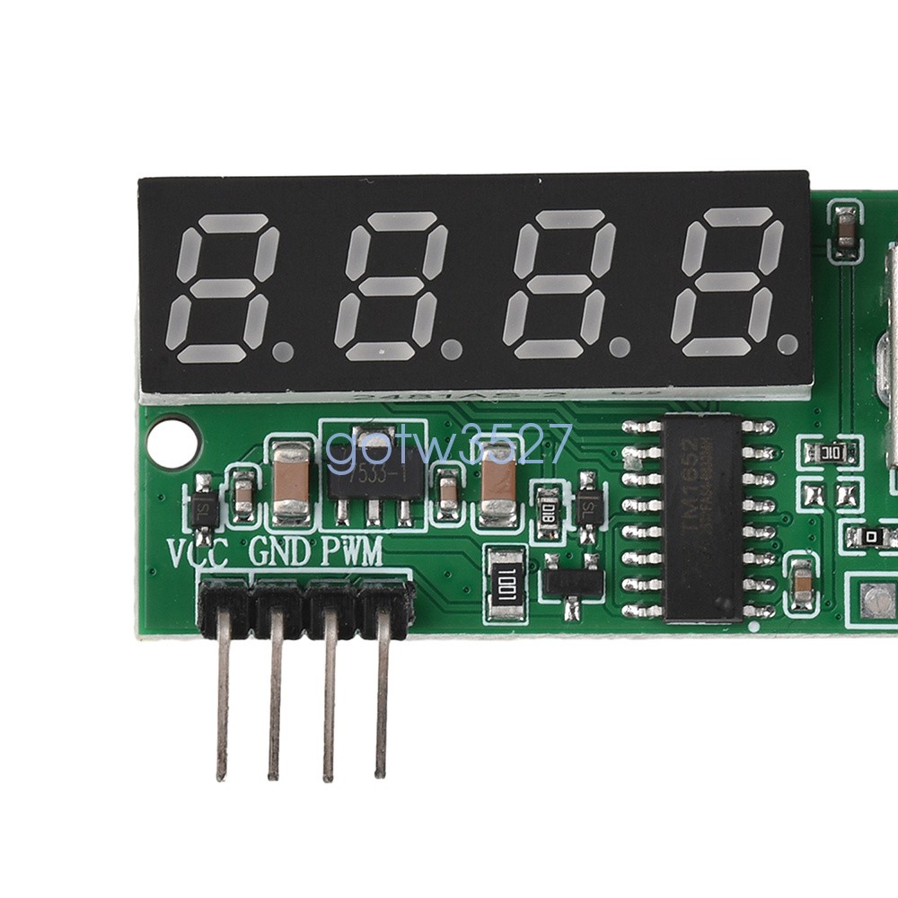 Adjustable PWM Pulse Frequency Duty Cycle Digital Square Wave Signal Generator