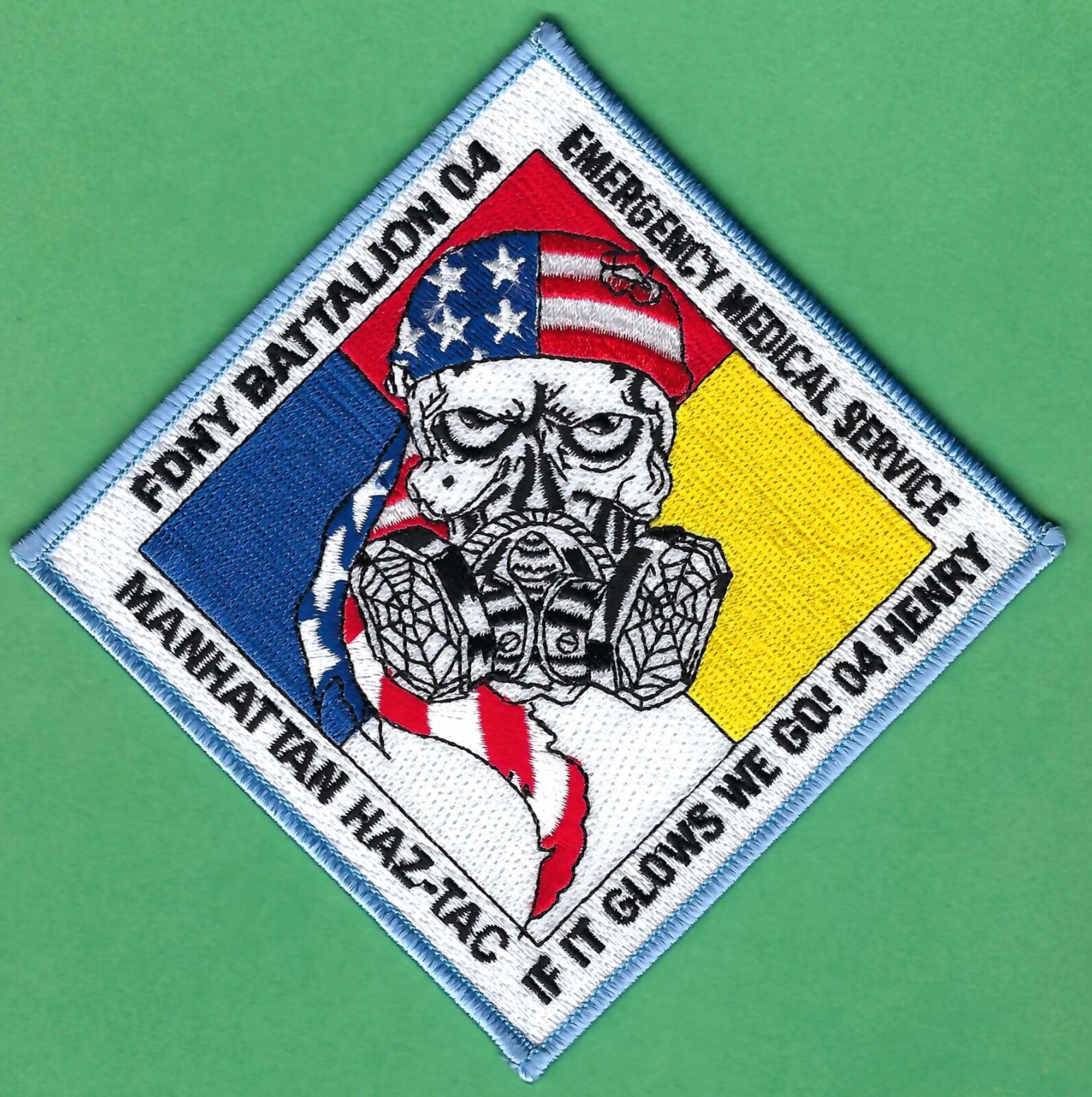 FIRE DEPARTMENT NEW YORK EMS HAZ TAC BATTALION 4 MANHATTAN PATCH