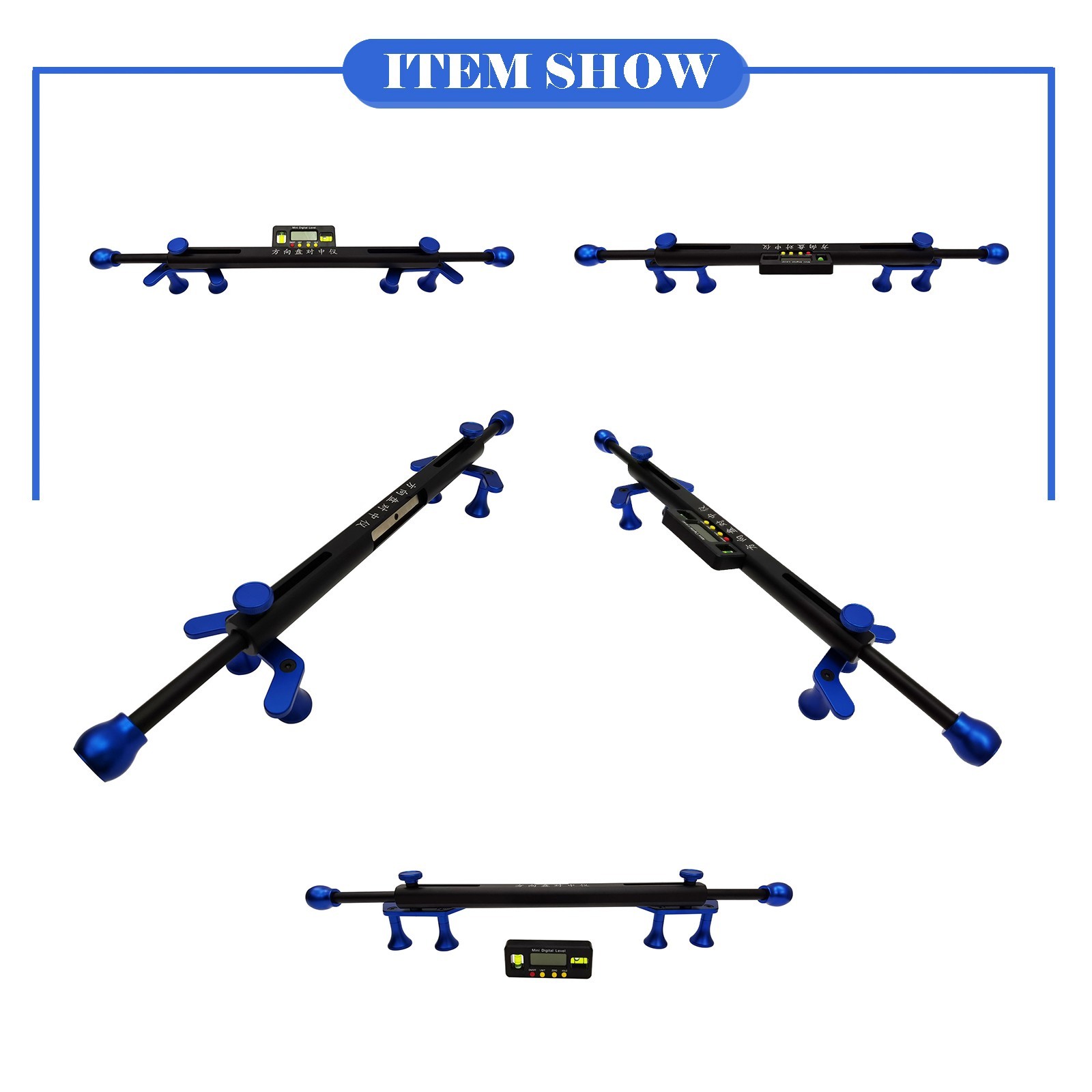 Car Four-wheel Aligner Steering Wheel Alignment Instrument Level Φ13.8"