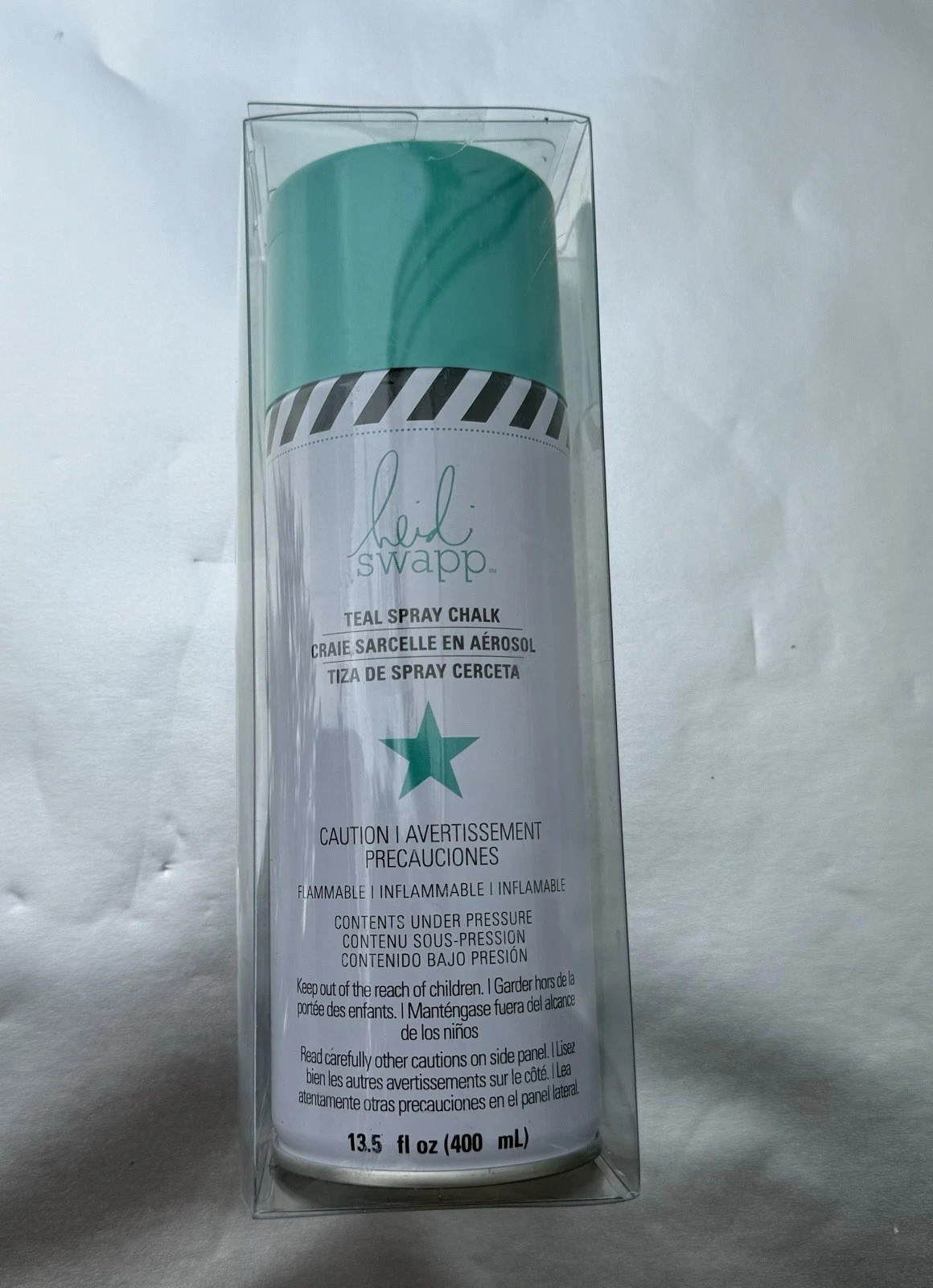 NEW American Crafts Heidi Swapp 13.5 Oz Teal Spray Chalk Free SHIPPING