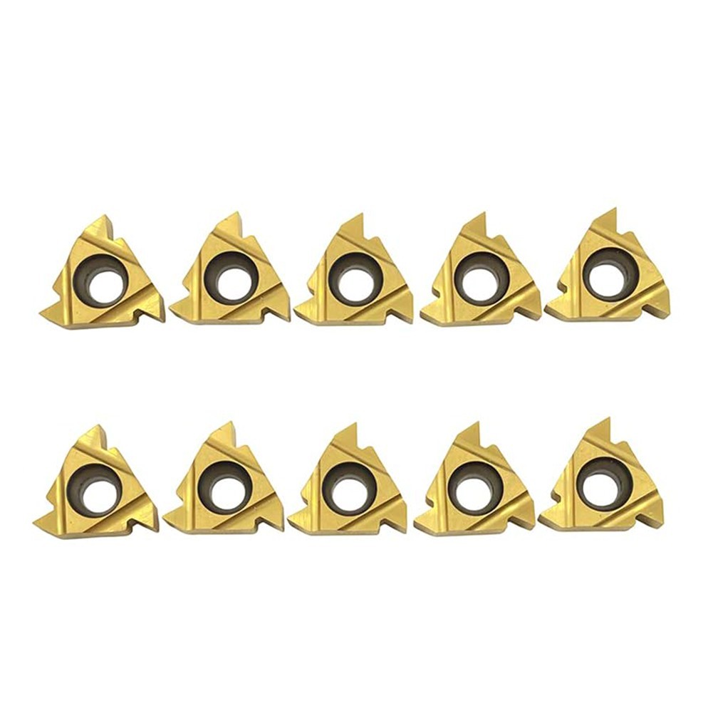 Inserts Pack of 20 High Performance Model 16ER AG60 Compatible with Lathes