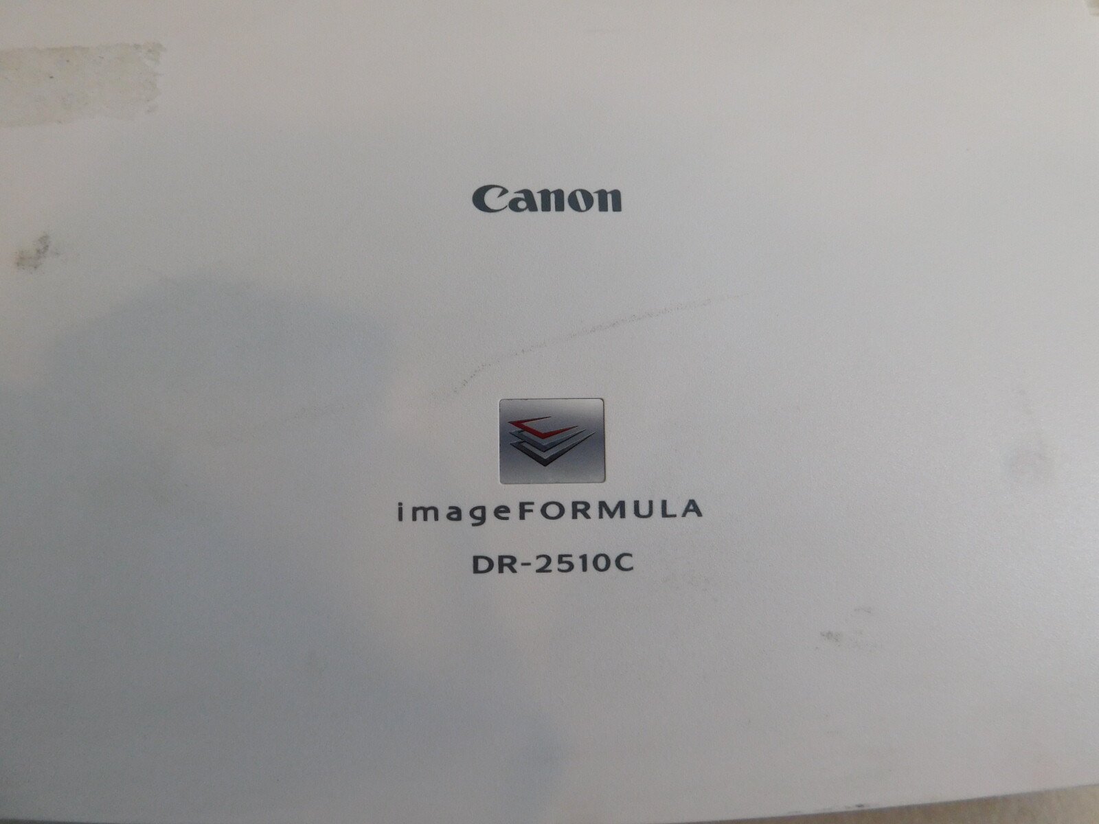 Canon Image Formula DR-2510C Desktop Scanner - No AC - Untested