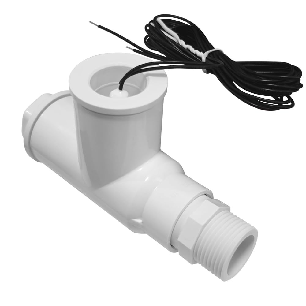 White Float Switch for HVAC Condensate Overflow Sensor