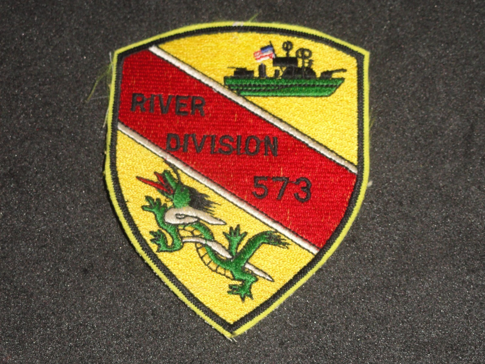 USN Navy Vietnam - River Division 573 "Sea Dragons" Patch