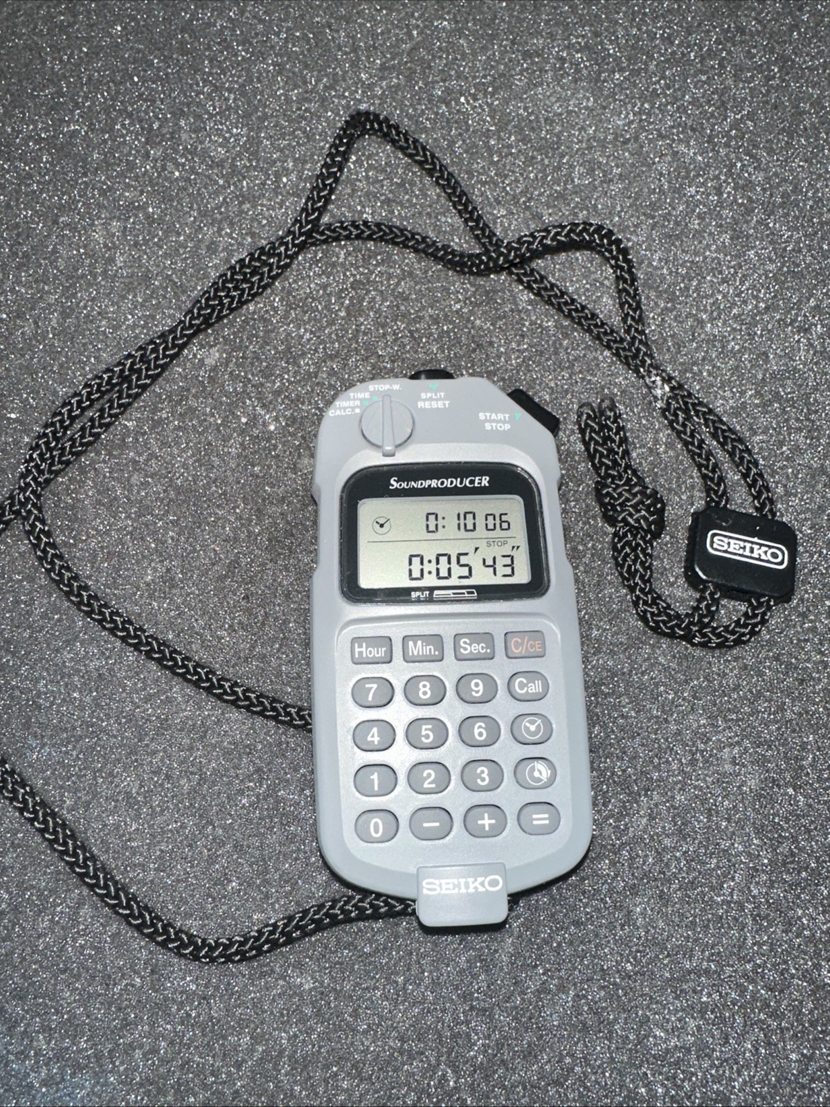 Seiko Sound Producer S351 Broadcast Stopwatch