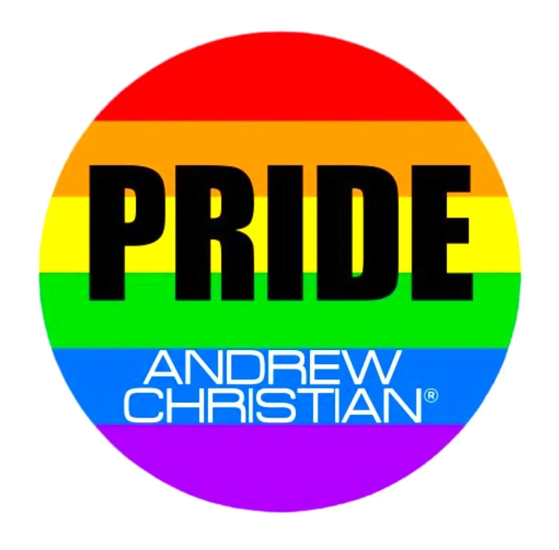 Andrew Christian Pride Checker Brief - 91780 - Small, Medium & Large