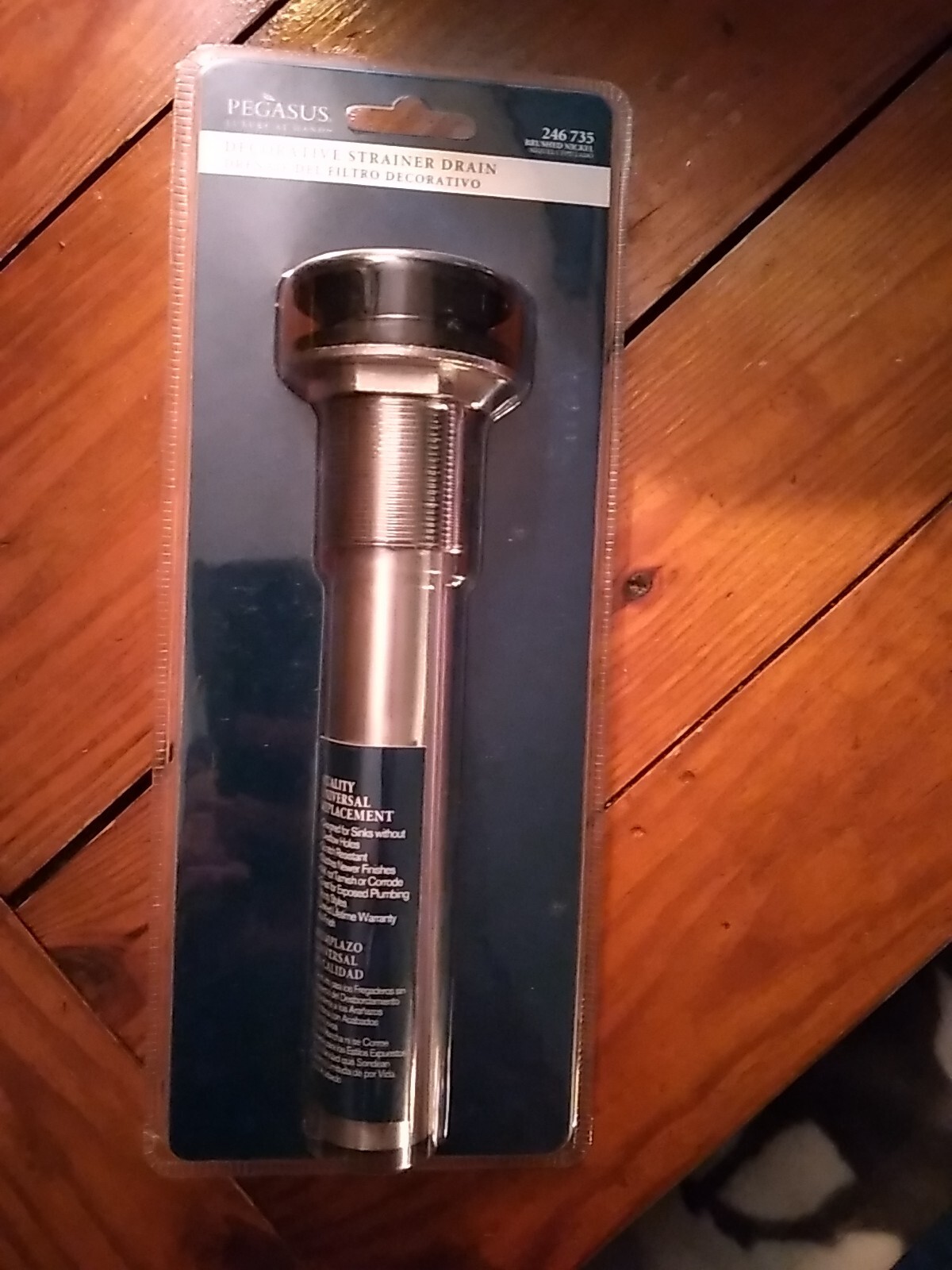 Pegasus - Decorative Strainer Drain - #246-735 - Brand New