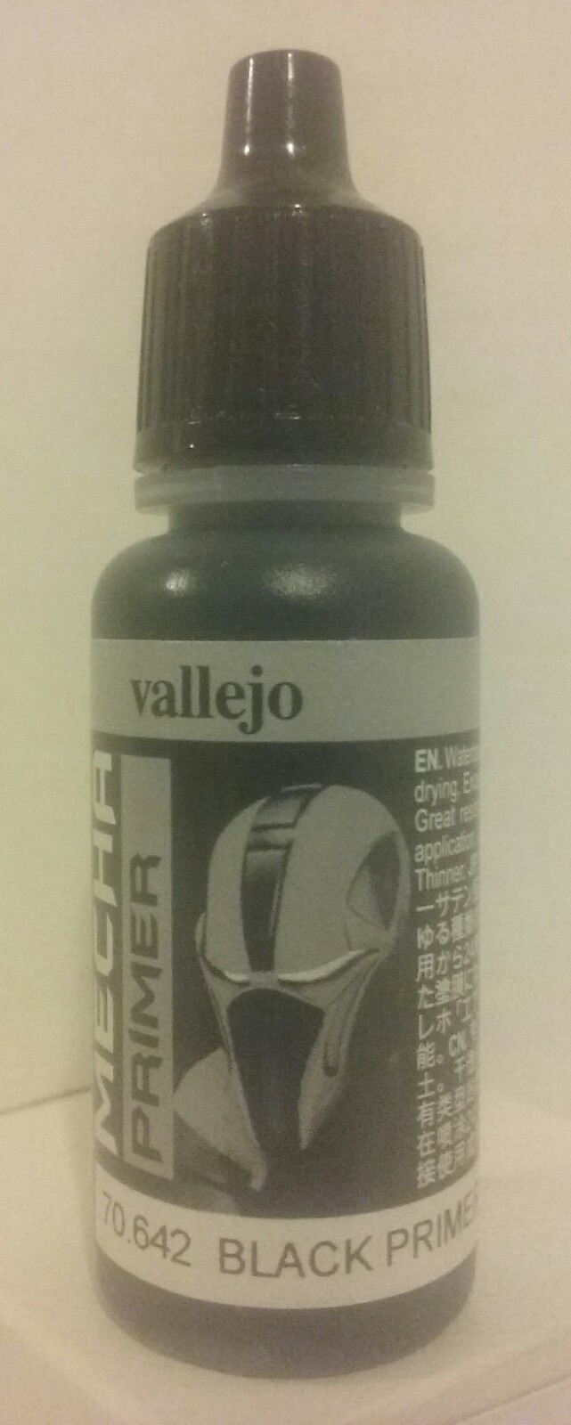 Vallejo MECHA COLOR acrylic paint 70.642, Black primer.