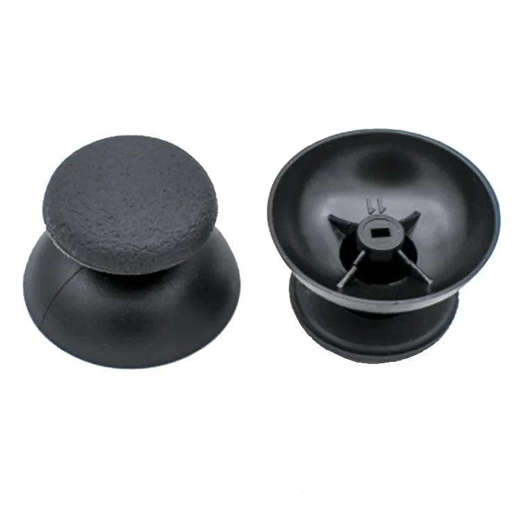 PS2 Controller Joystick Replacement Analog Stick Caps 2-Pack, Black, Small Hole