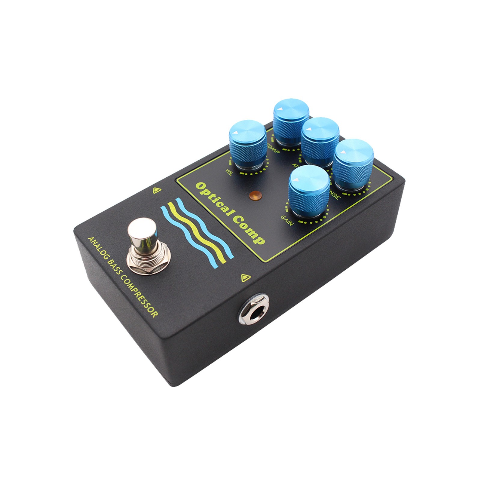 Bass Compressor Pedal Optical Compressor True Bypass Analog Optical Circuit NRQZ