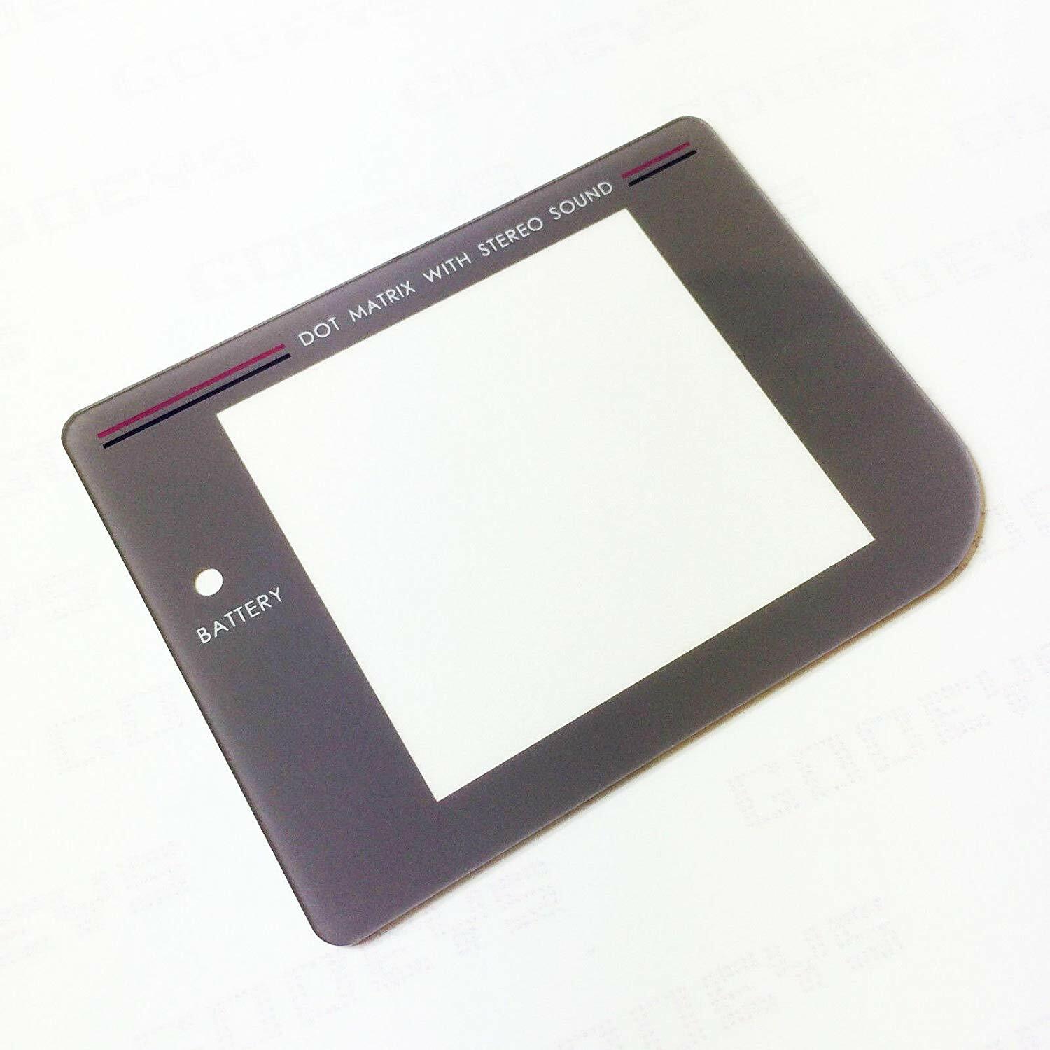 Game Boy Original DMG-01 - Replacement Screen Lens PLASTIC - GRAY 1989
