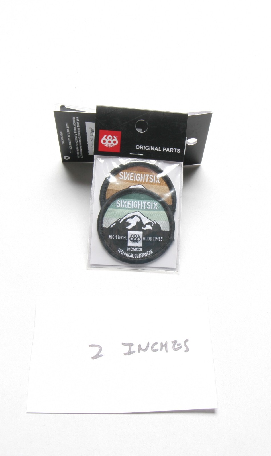 686 Logo Patch (Mountain) L9WACC04