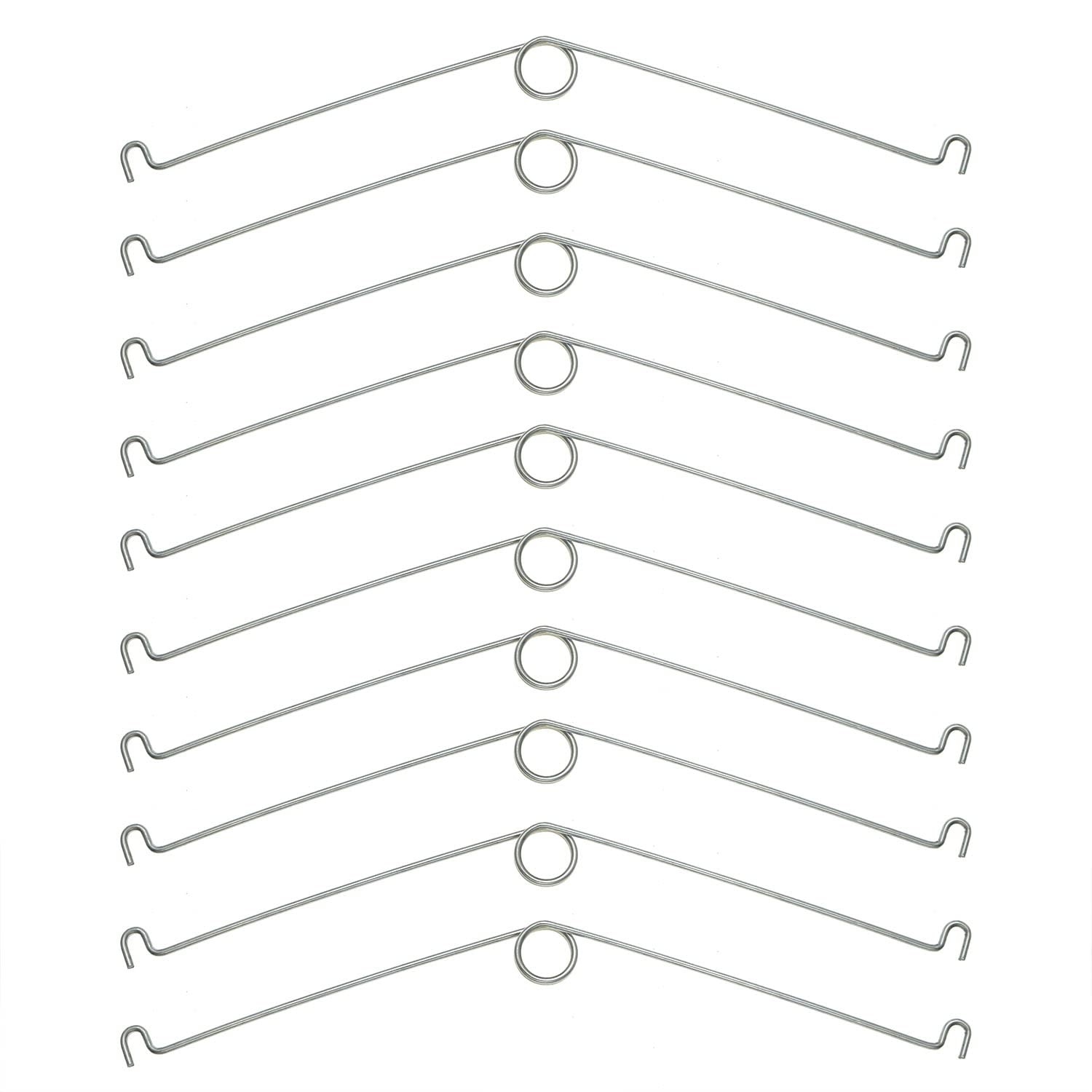 DGHAOP 10pcs Metal Recessed Light Spring Clips Lighting Trims 7.9"...