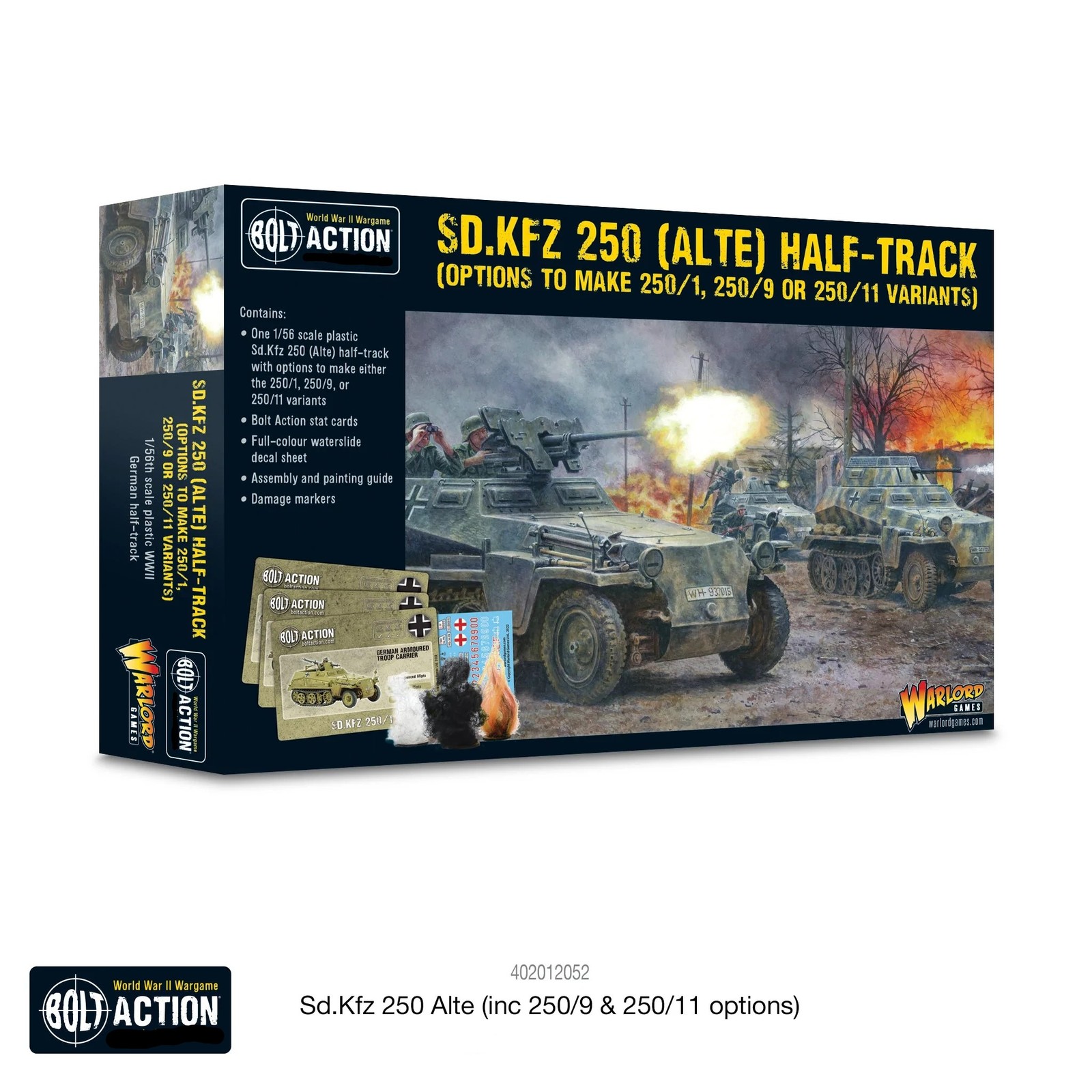 Warlord Games Bolt Action: Sd.Kfz 250 (Alte) Half-Track WLG 402012052