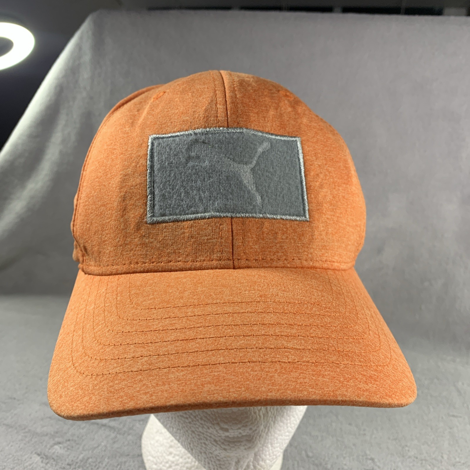 PUMA Golf Hat Orange Color Snapback Polyester Microfiber