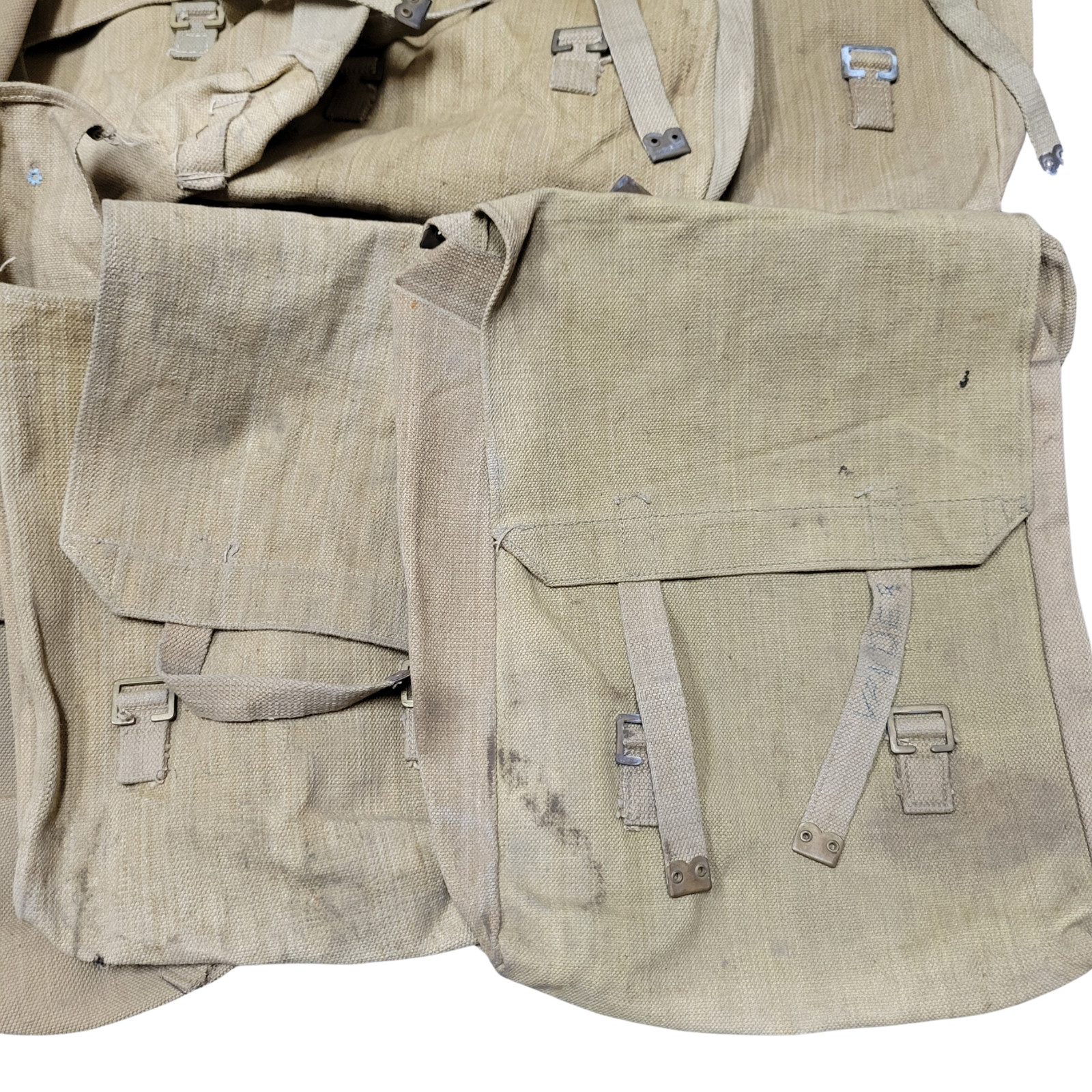 WW2 Dated British P37 Large Haversack Pack Pattern 37 Original