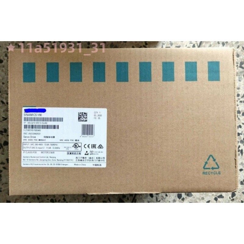New in box Siemens 6SL3210-5FE13-5UA0 6SL3 210-5FE13-5UA0 Servo Driver FREE SHIP
