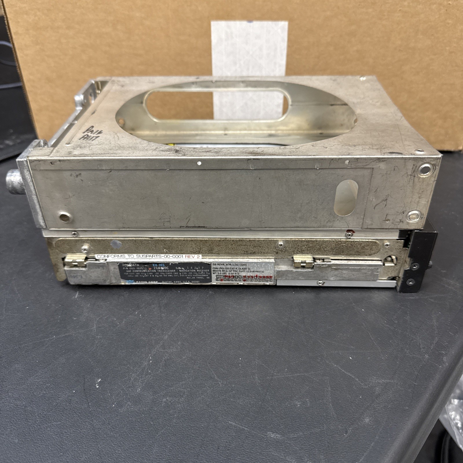KX 165 TSO 28V With Tray