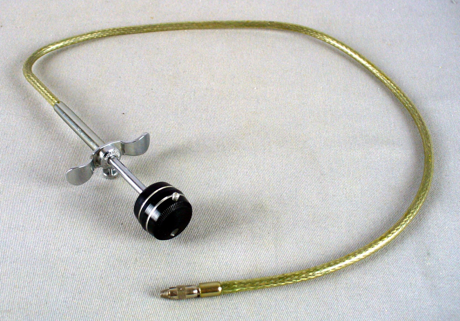 20" MECHANICAL LIGHTED SHUTTER RELEASE CABLE BRAIDED STEEL LOCKING FOR 35MM SLR