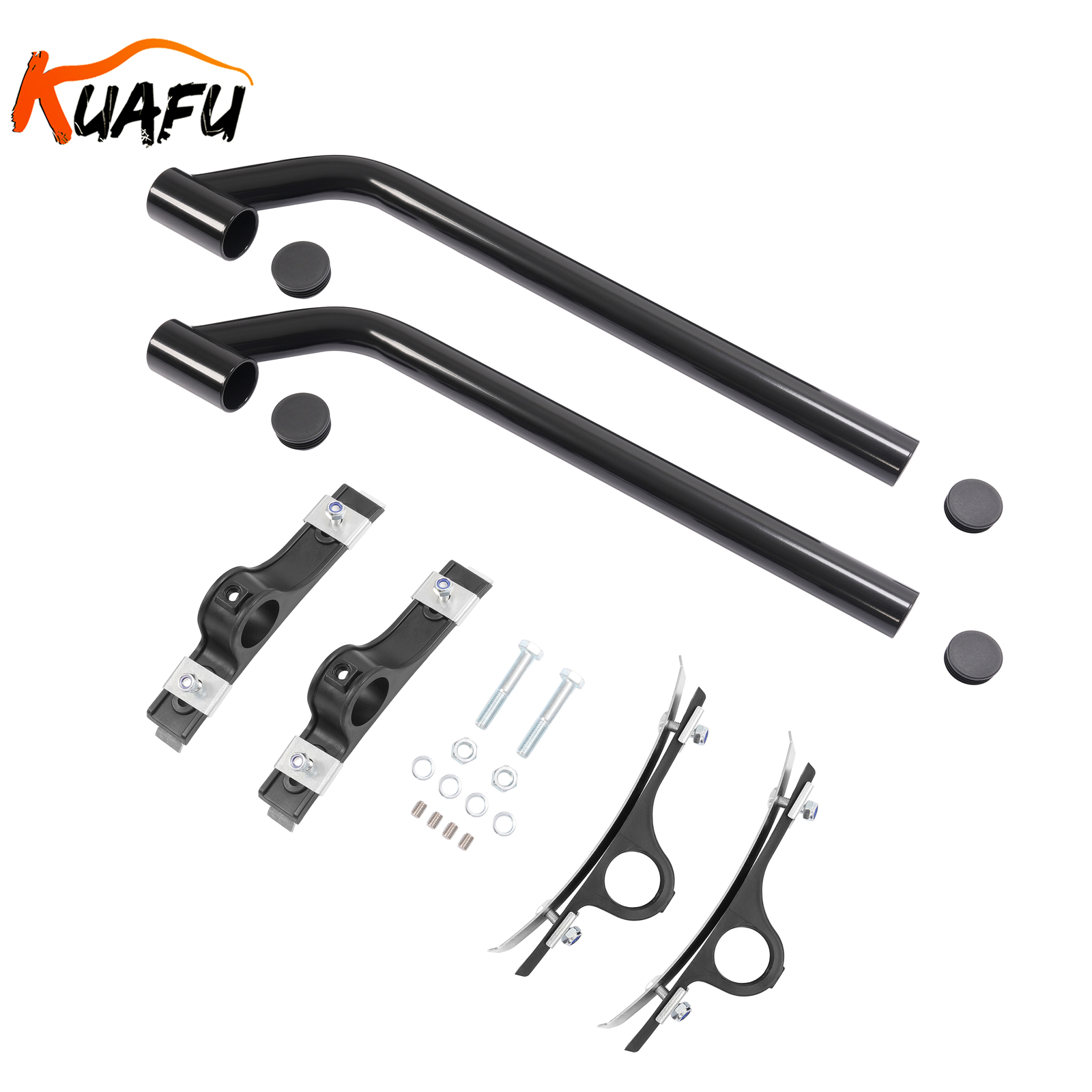 For 8591000 Fender Mounting Kit Black Powder Coated Fits Fender 8590195, 8590245