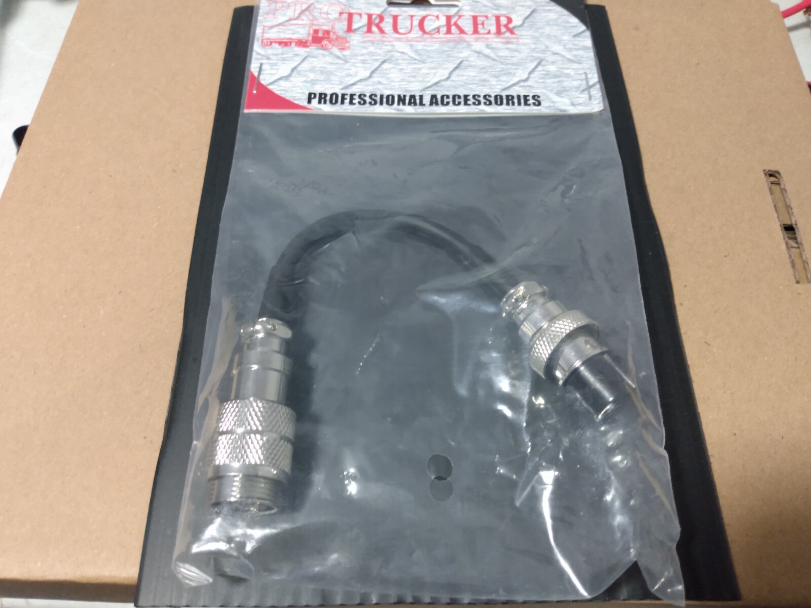 CB Microphone Adapter, 4 Pin mic to 6 Pin President/Anytone 6666
