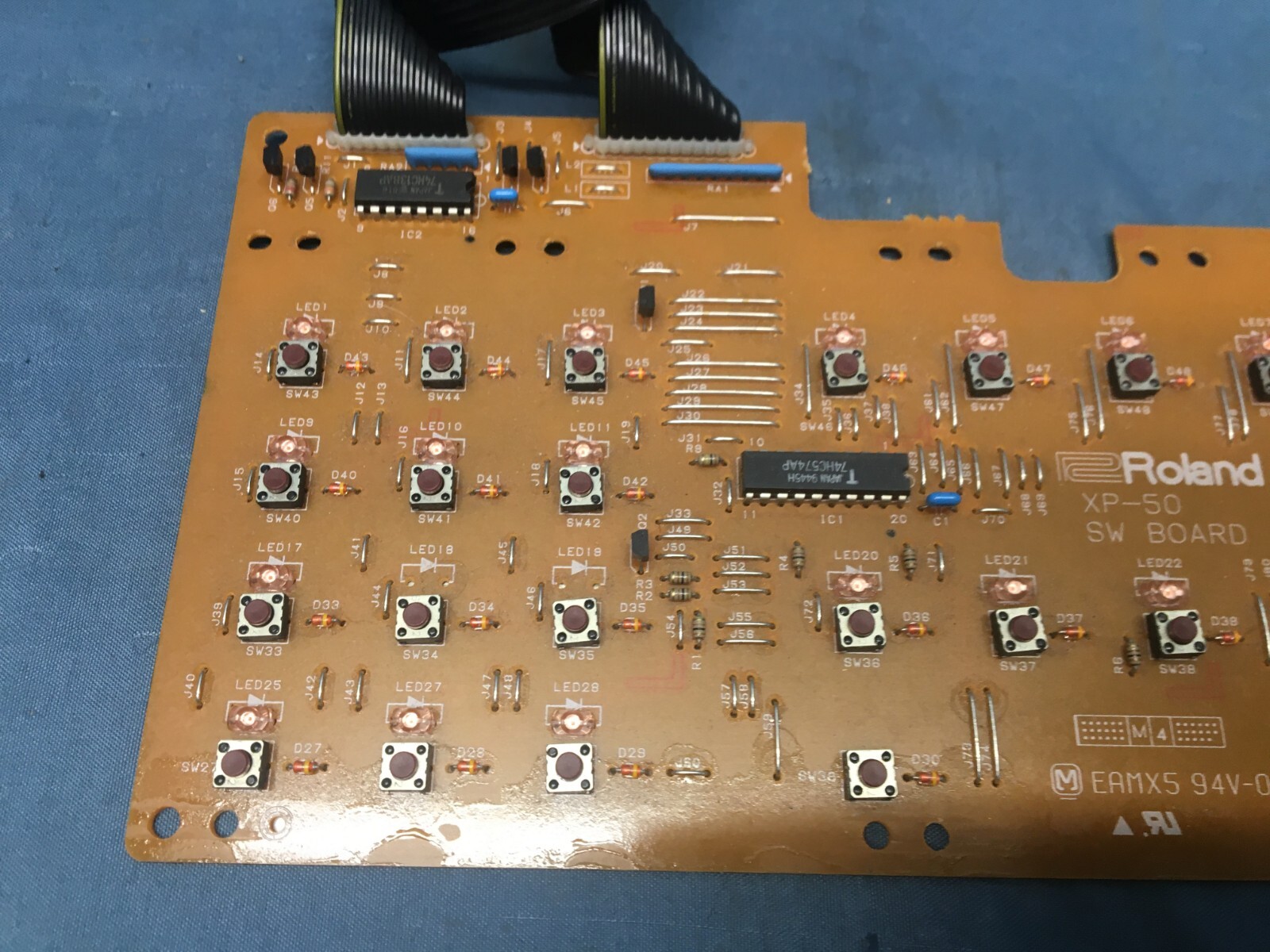 Roland Xp-50 SW Switch Panel Board