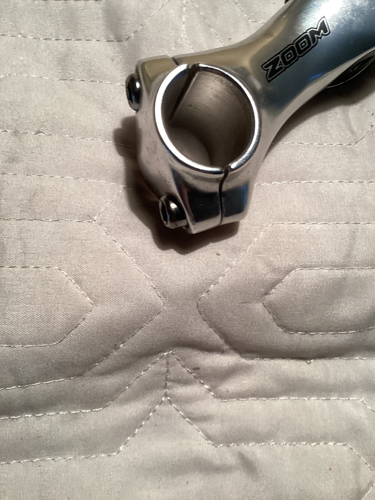 Zoom Quick Comfort Adjustable Stem 90mm Silver