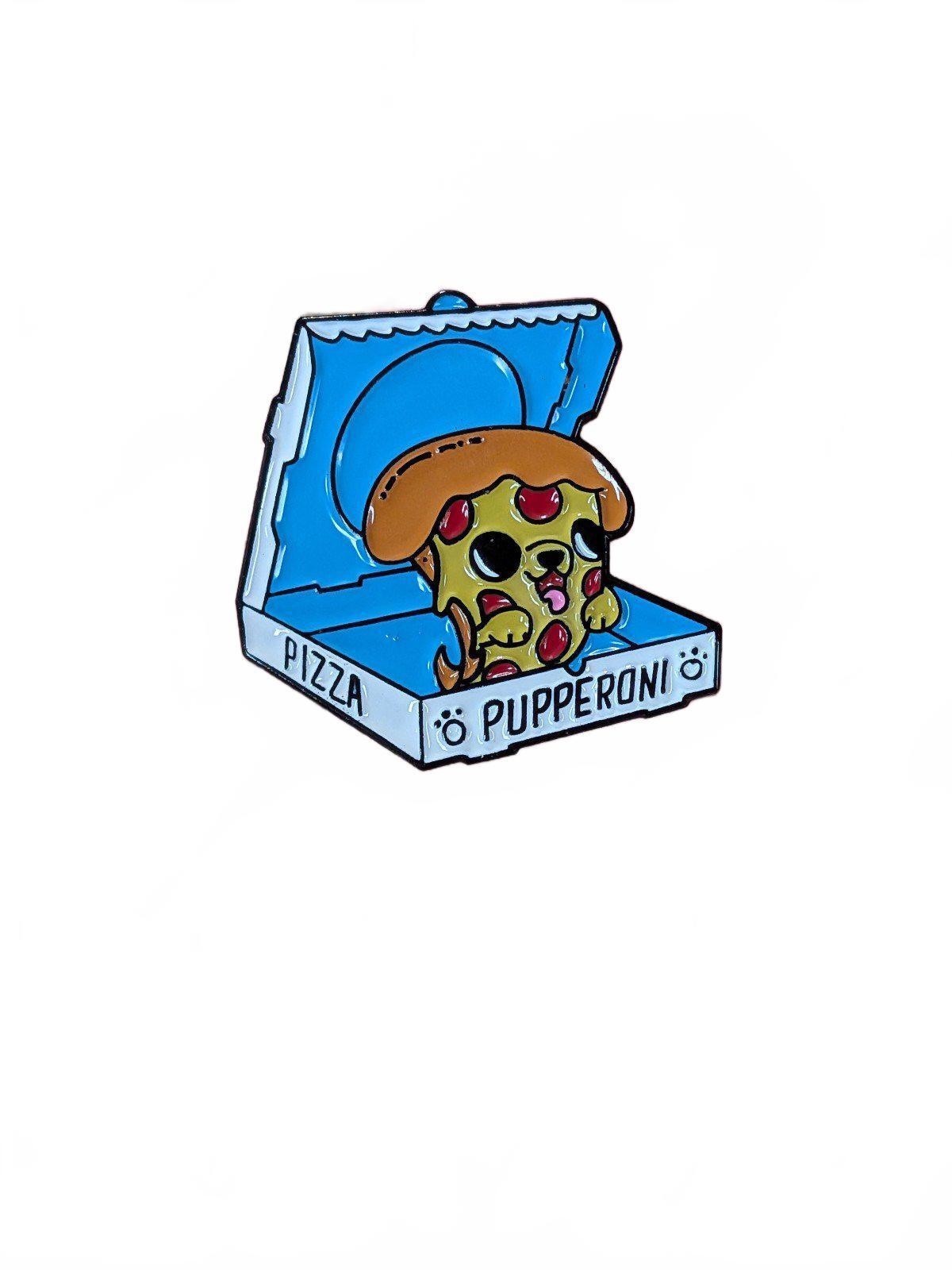 Pupperoni Pizza Enamel Pin Accessories Pins