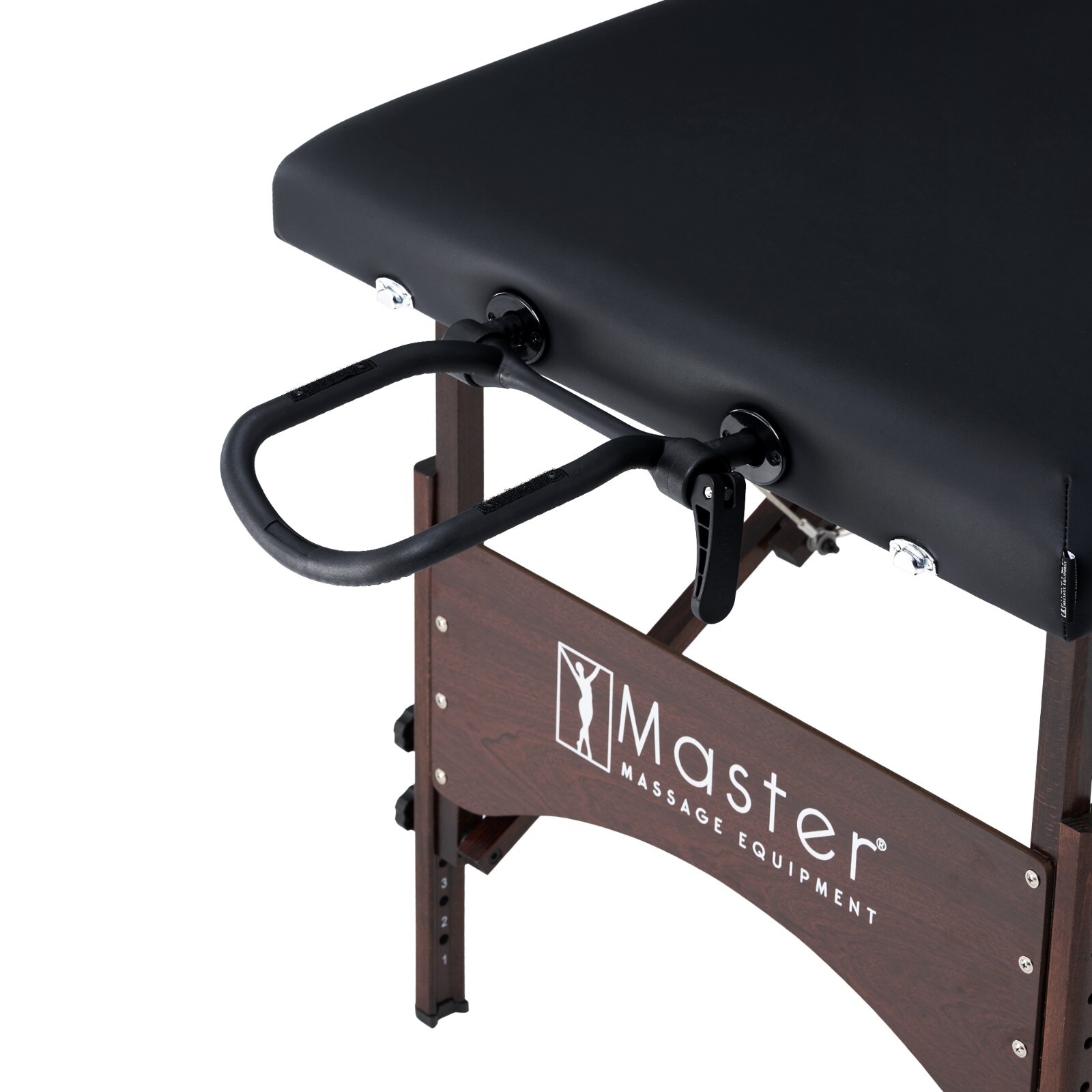 Master Massage 28" Argo Portable Massage Table Package in Black Upholstery