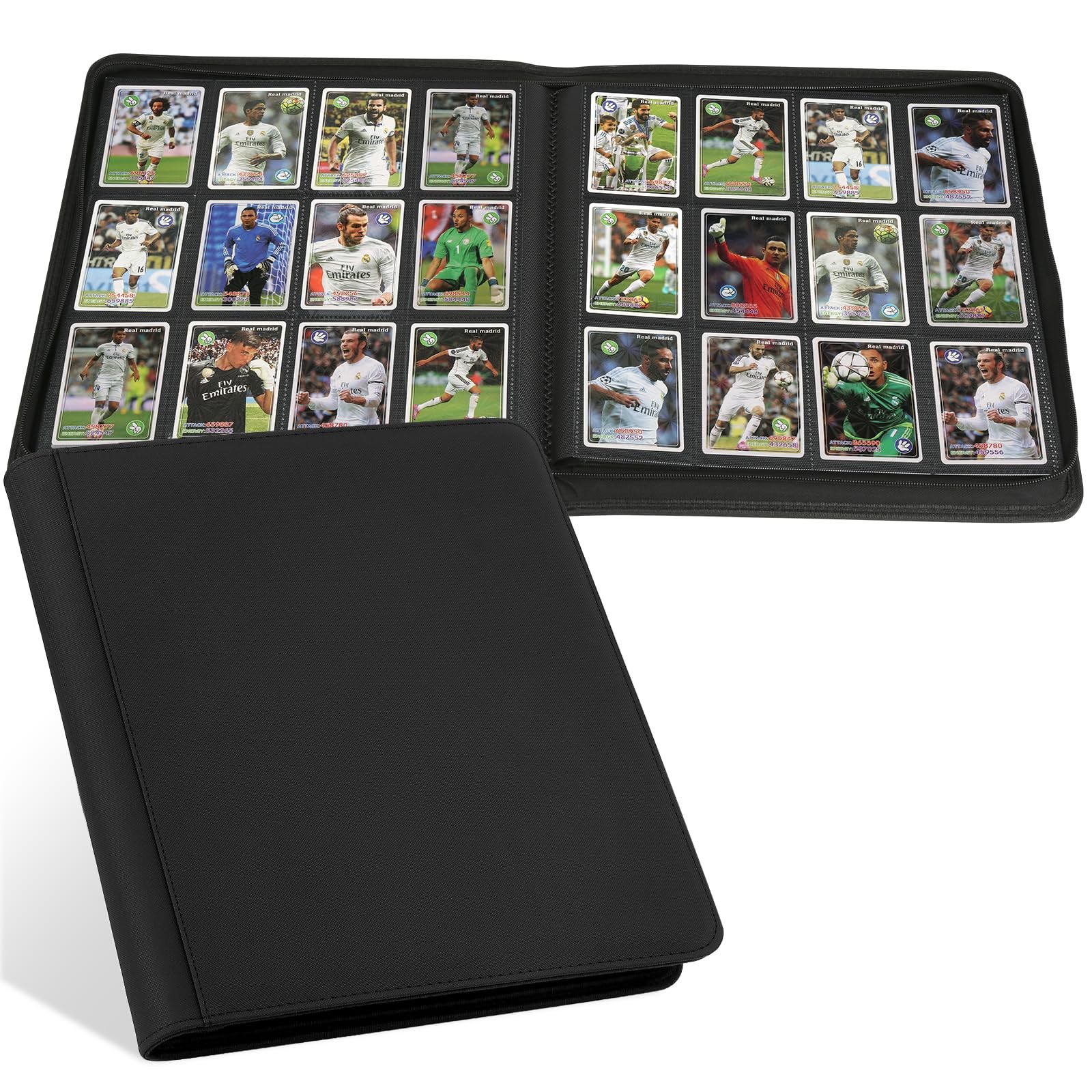 12 Pocket Trading Card Binder - 720 Pockets for MTG, TCG, Sports Cards