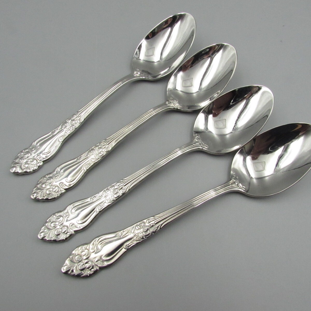 Reed & Barton Stainless HAVERSHAM Tea Spoons - Set of Four - Used