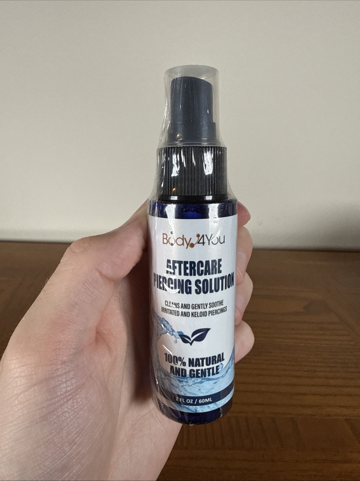 Piercing Aftercare Spray - Saline Solution Natural Keloid Bump Removal - Ear Pie