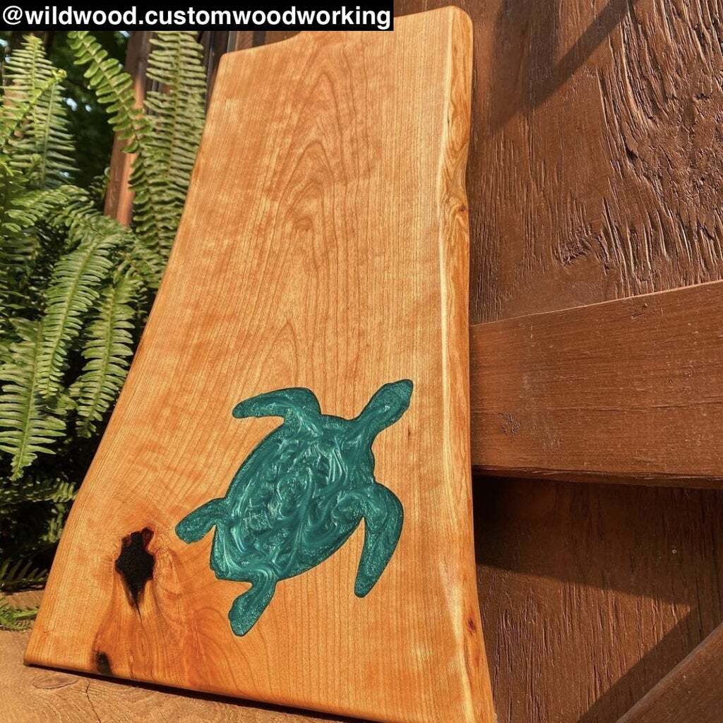Sea Turtle Acrylic Router Template
